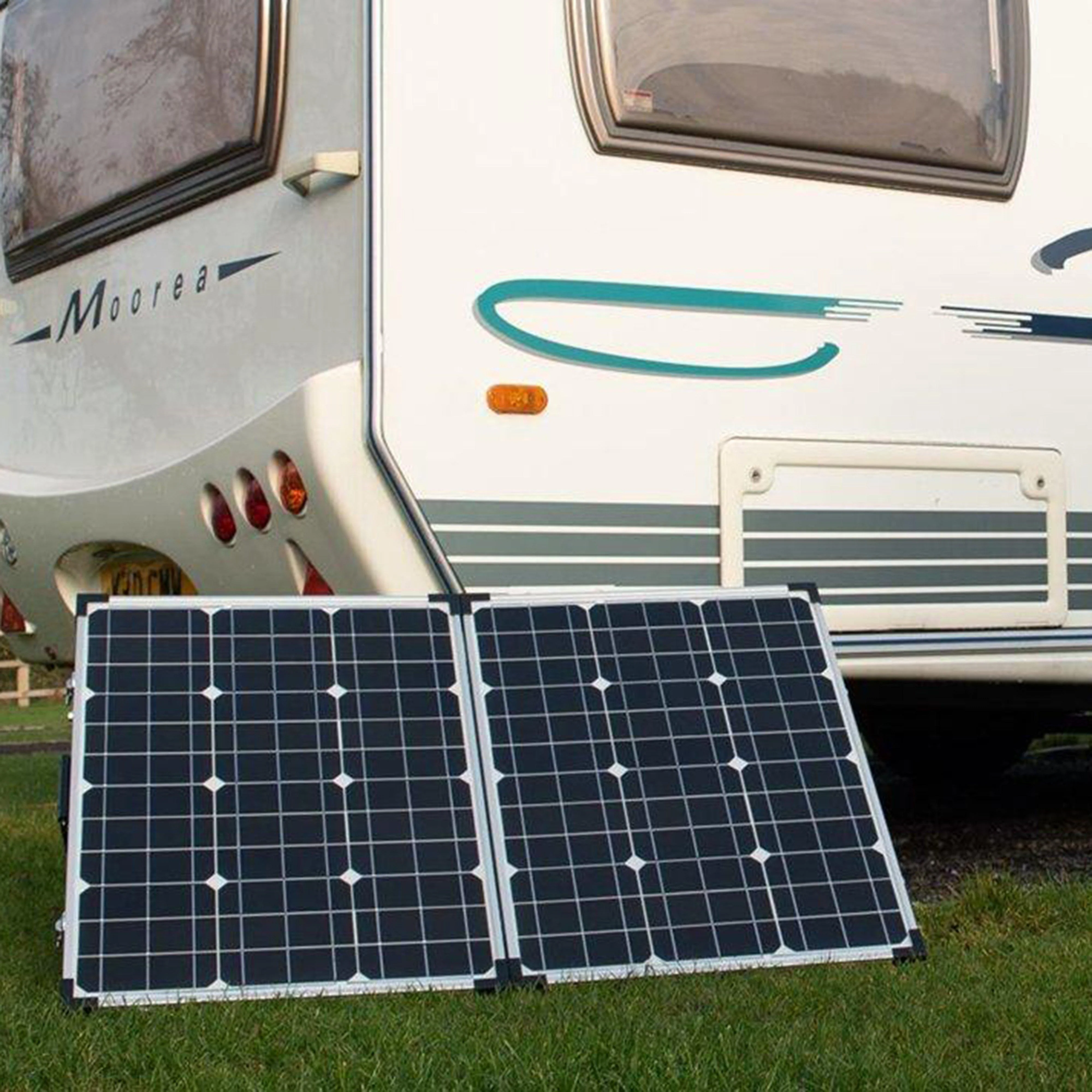 100W 12V Folding Solar Panel for Caravan or Motorhome - Image 7