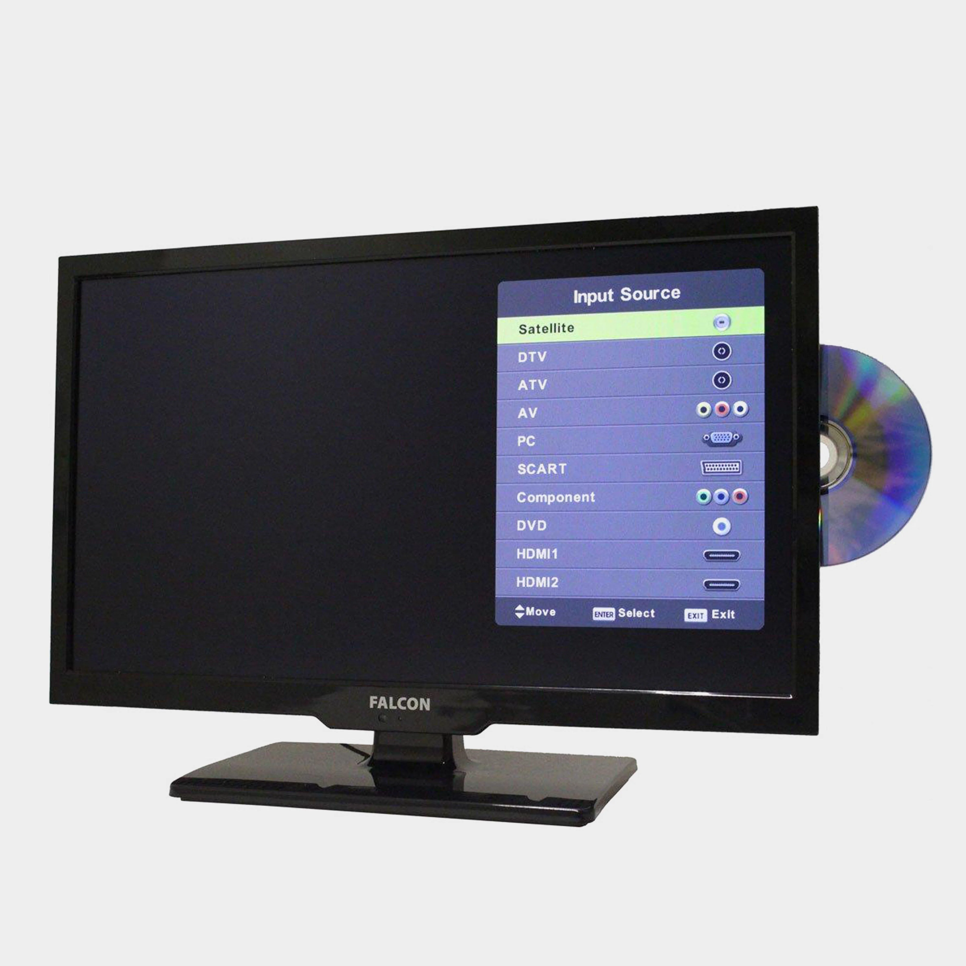 22" HD Travel TV with DVD, Freeview, Freesat, USB, - Image 2