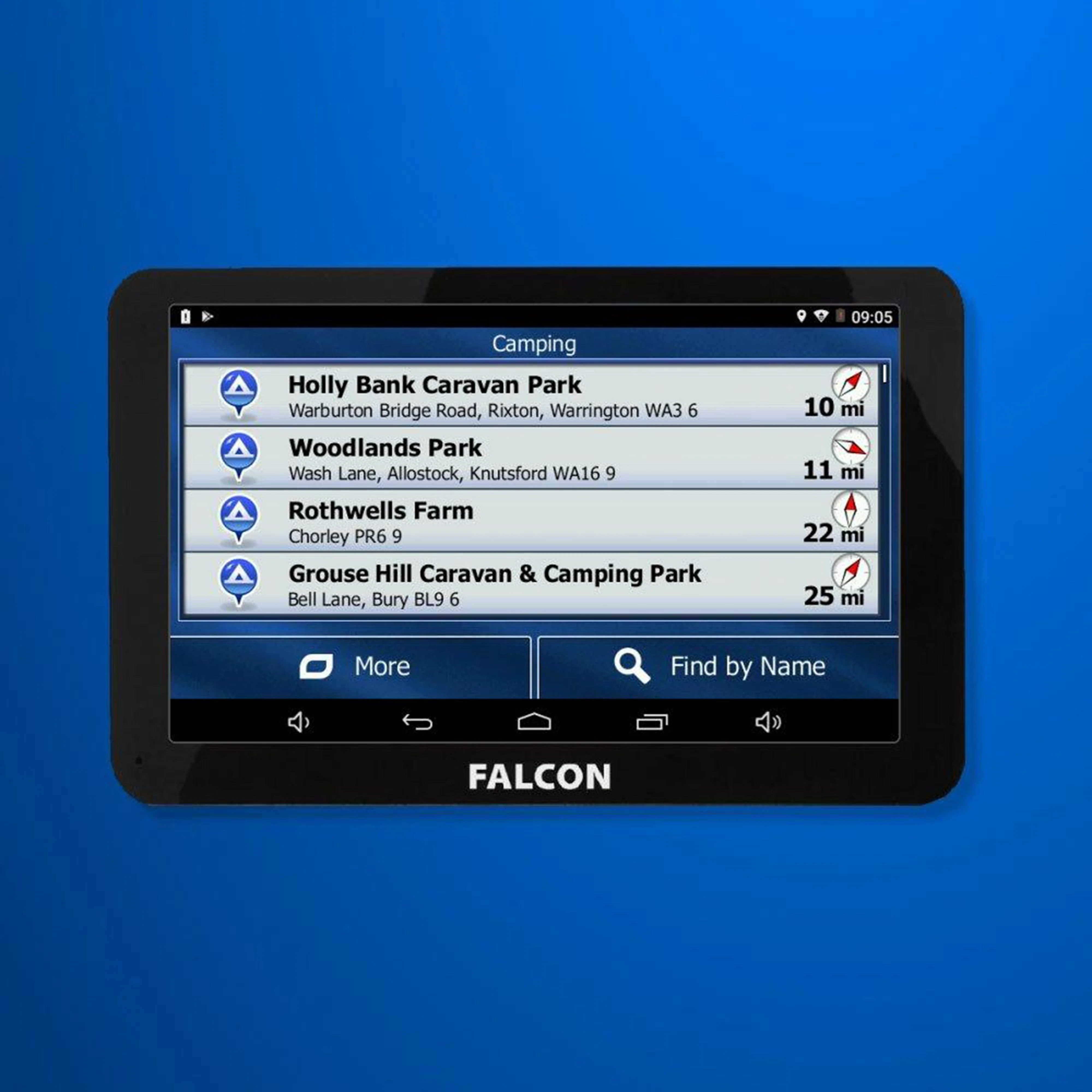Camper Plus 7" Sat Nav with Wireless Reversing Camera - Image 8