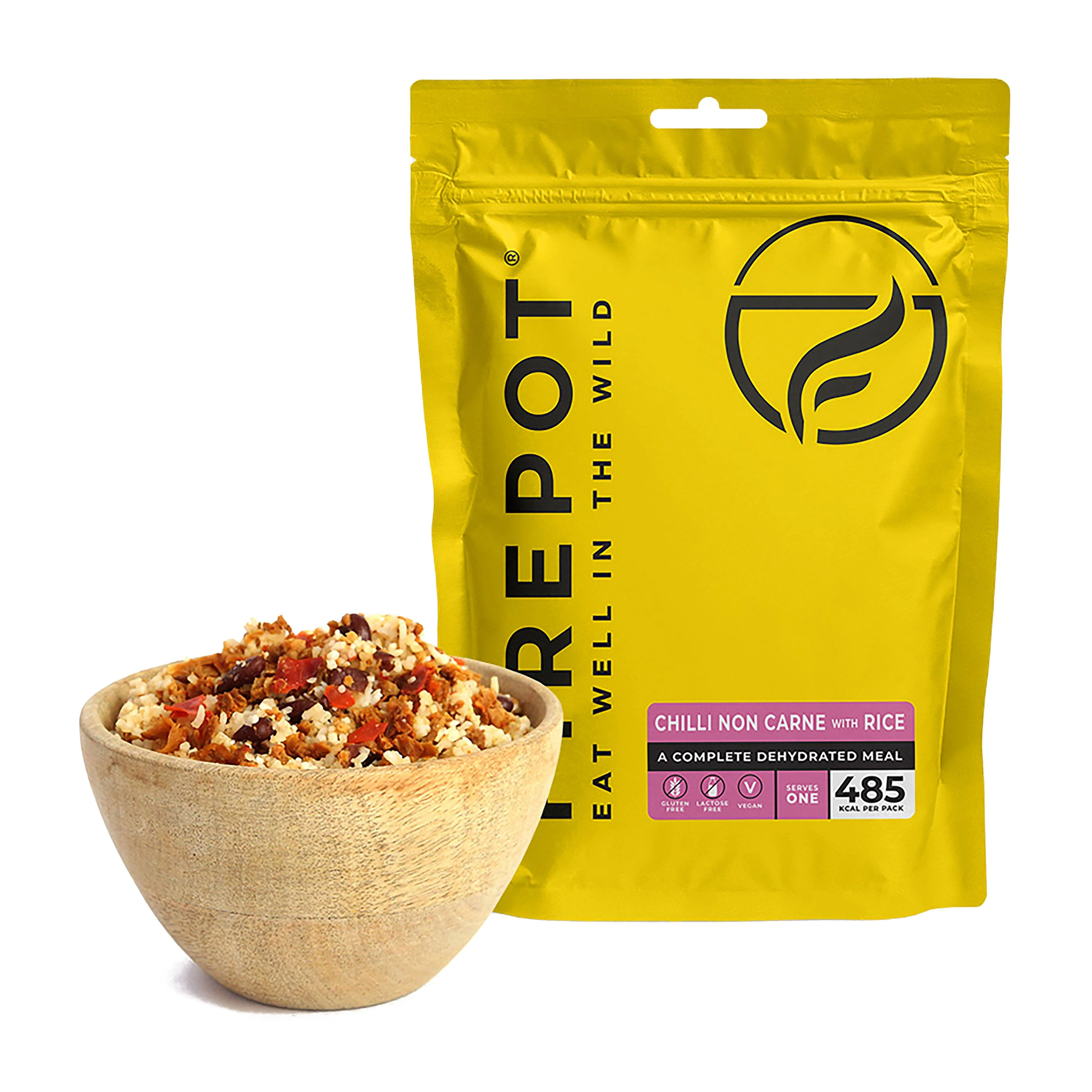 Chilli Non Carne With Rice - Image 3
