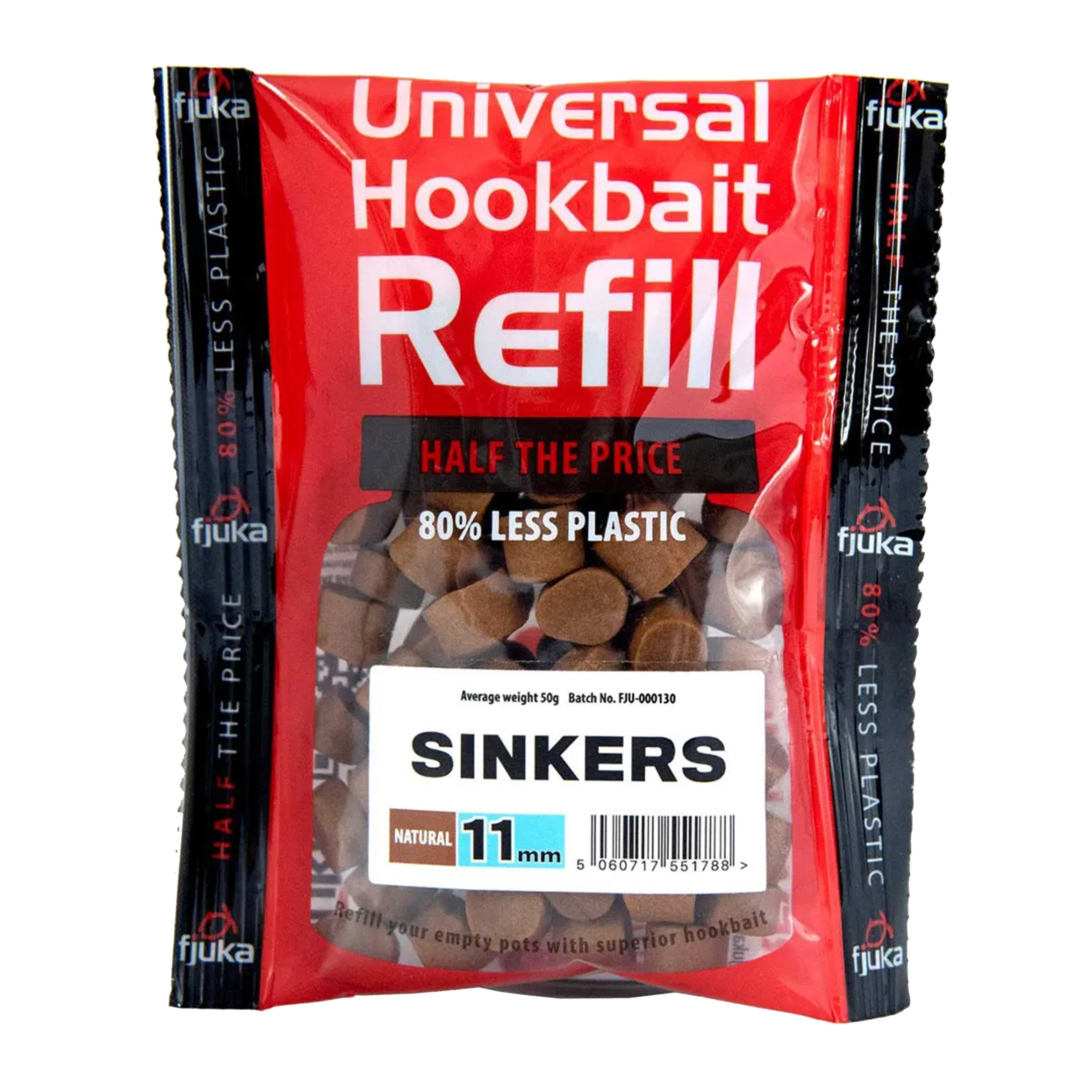 Hookable Sinkers Natural Refills 11mm - Image 2