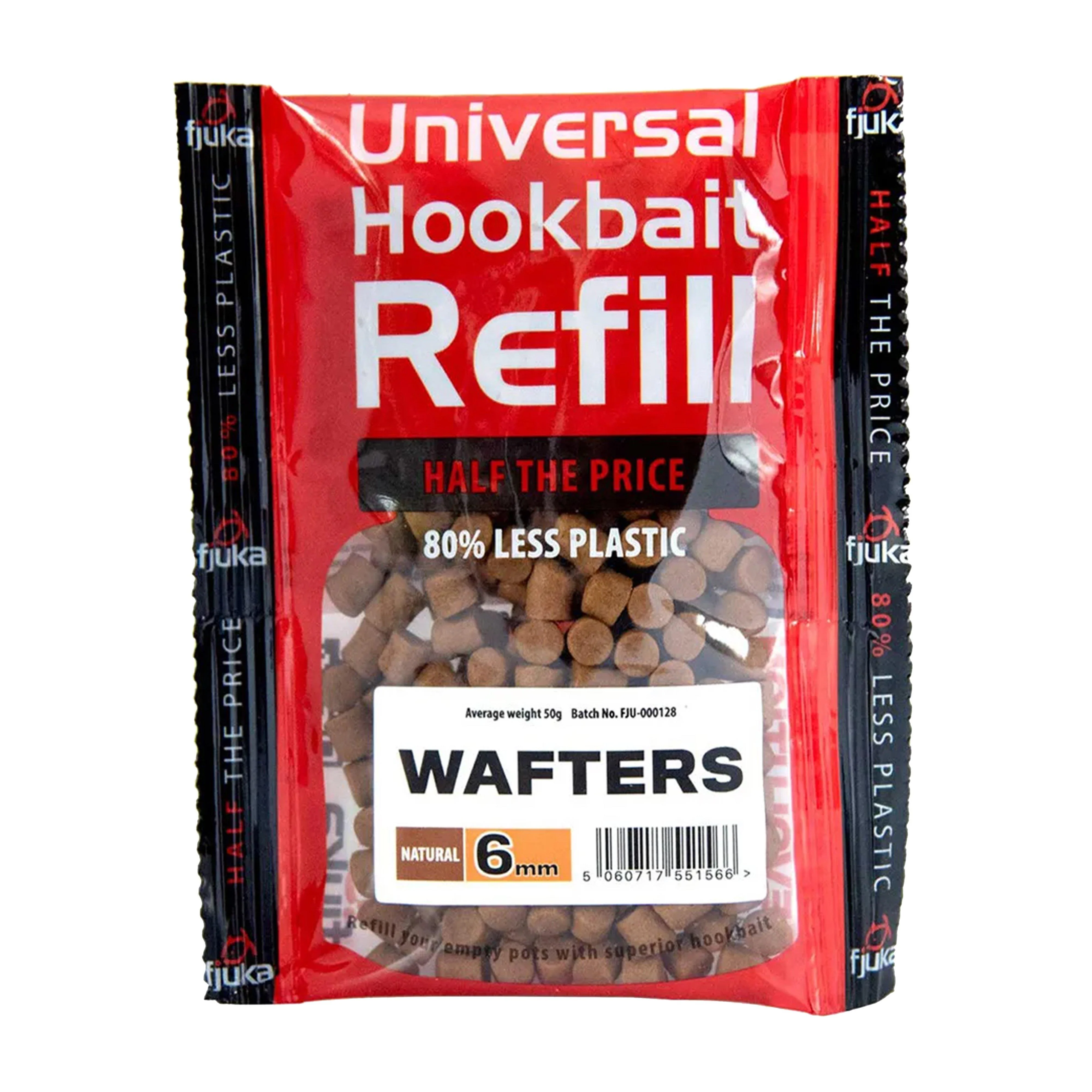 Hookable Wafters Natural Refills 6mm - Image 2