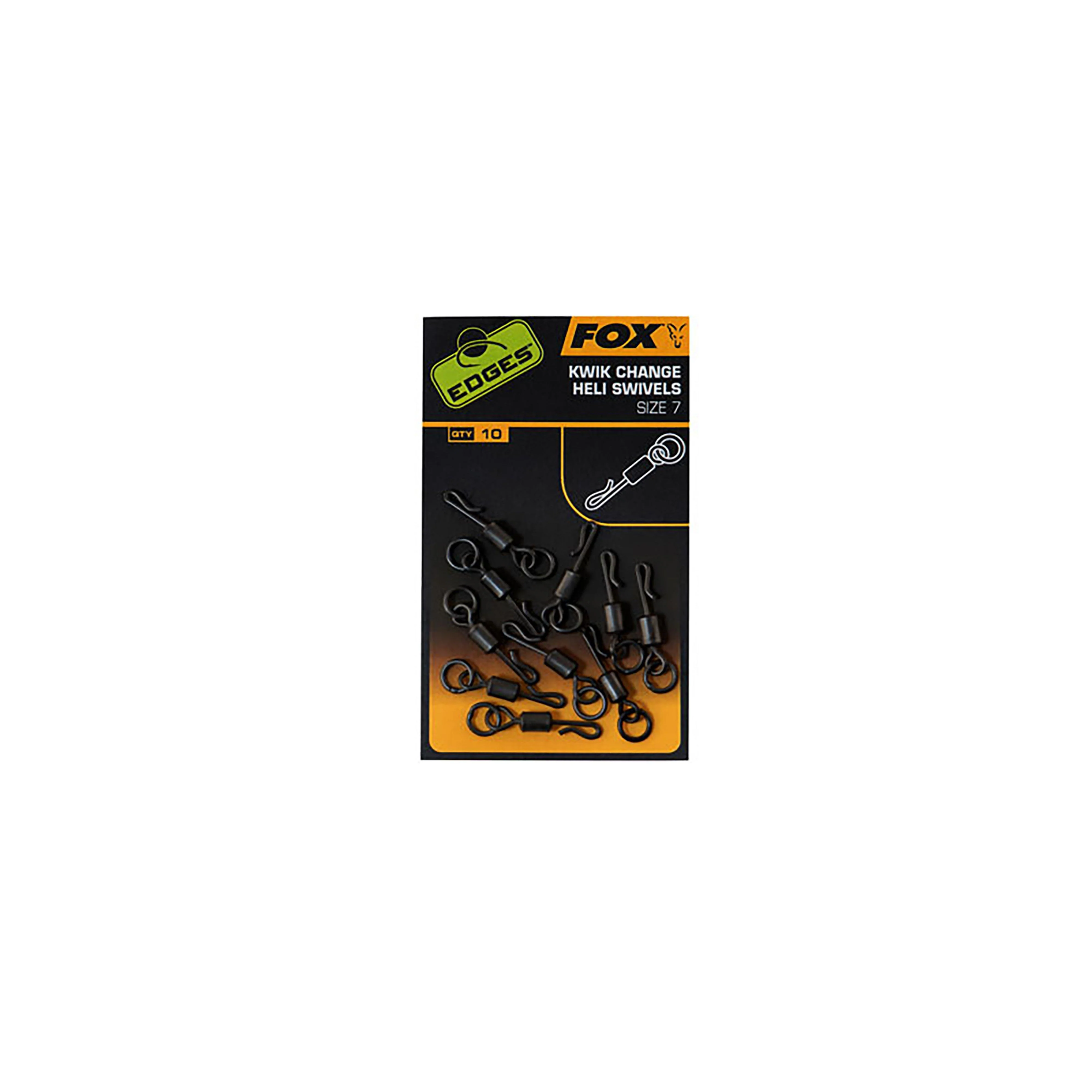 Fox Edges Kwik Change Heli Swivels Size 7 X 10 - Image 3
