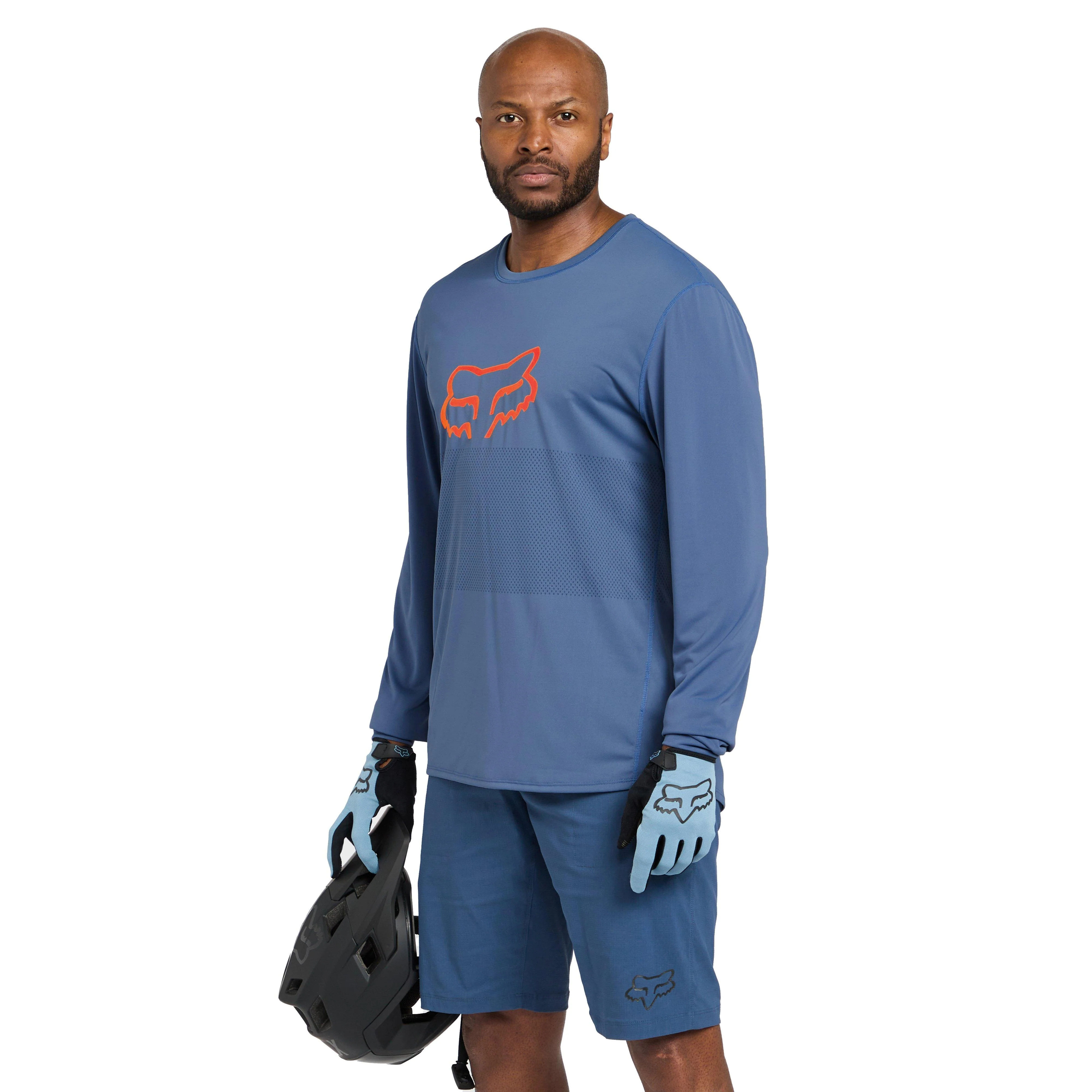 Men's Ranger Long Sleeve Fox Head Jersey - Image 7