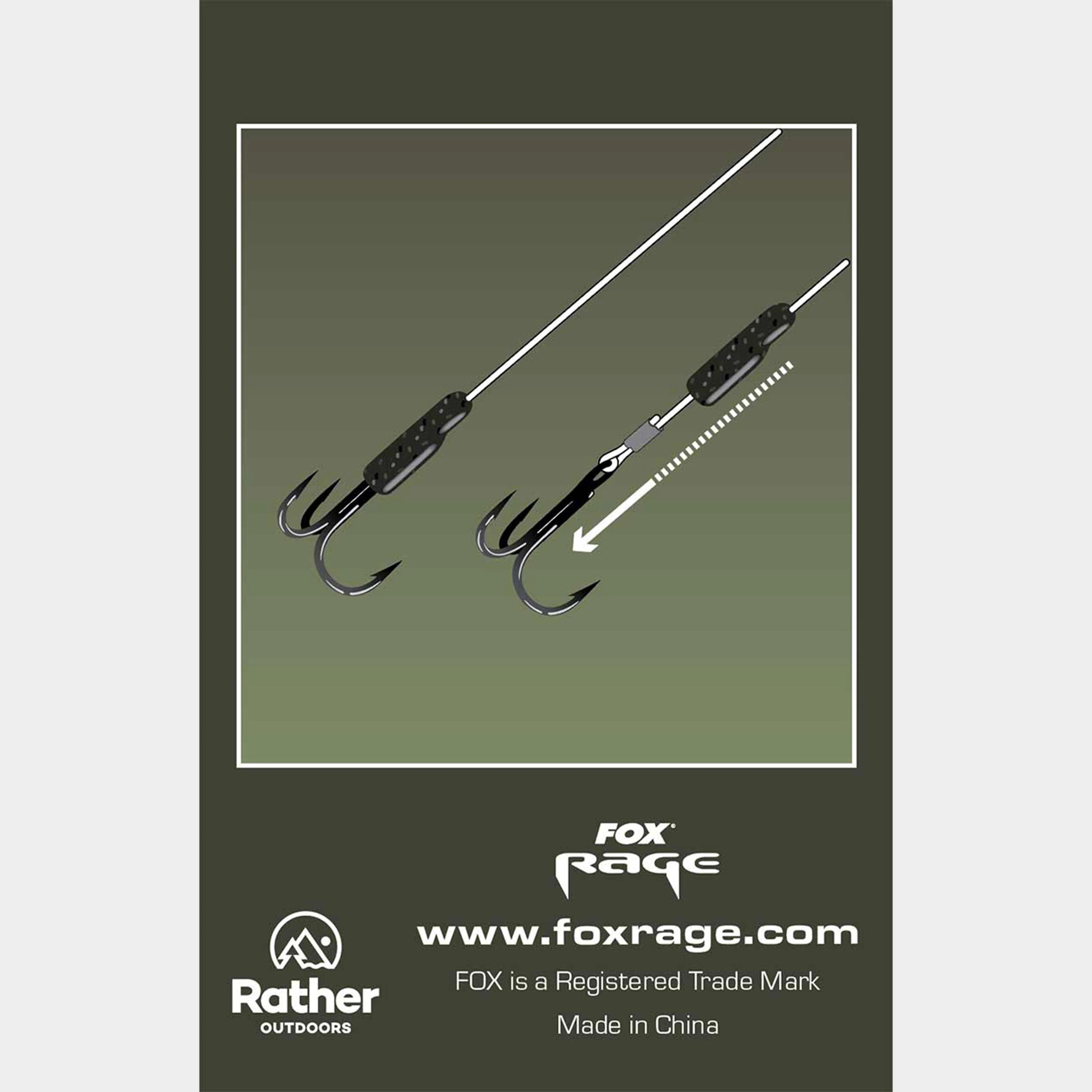 Predator Camo Treble Hook Sleeves - Image 2