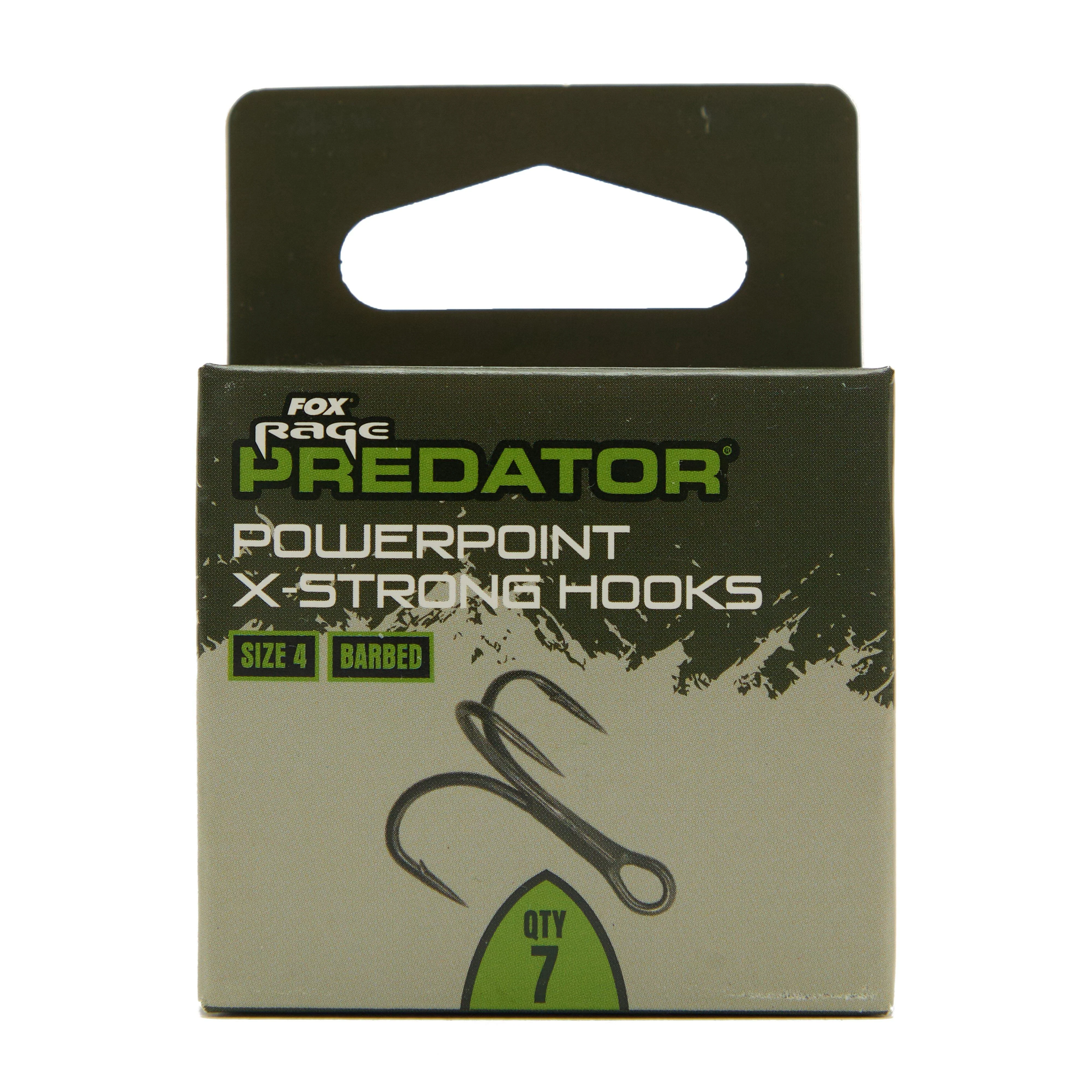 Predator X-Strong Barbed Treble Hooks 4 x 6 - Image 4