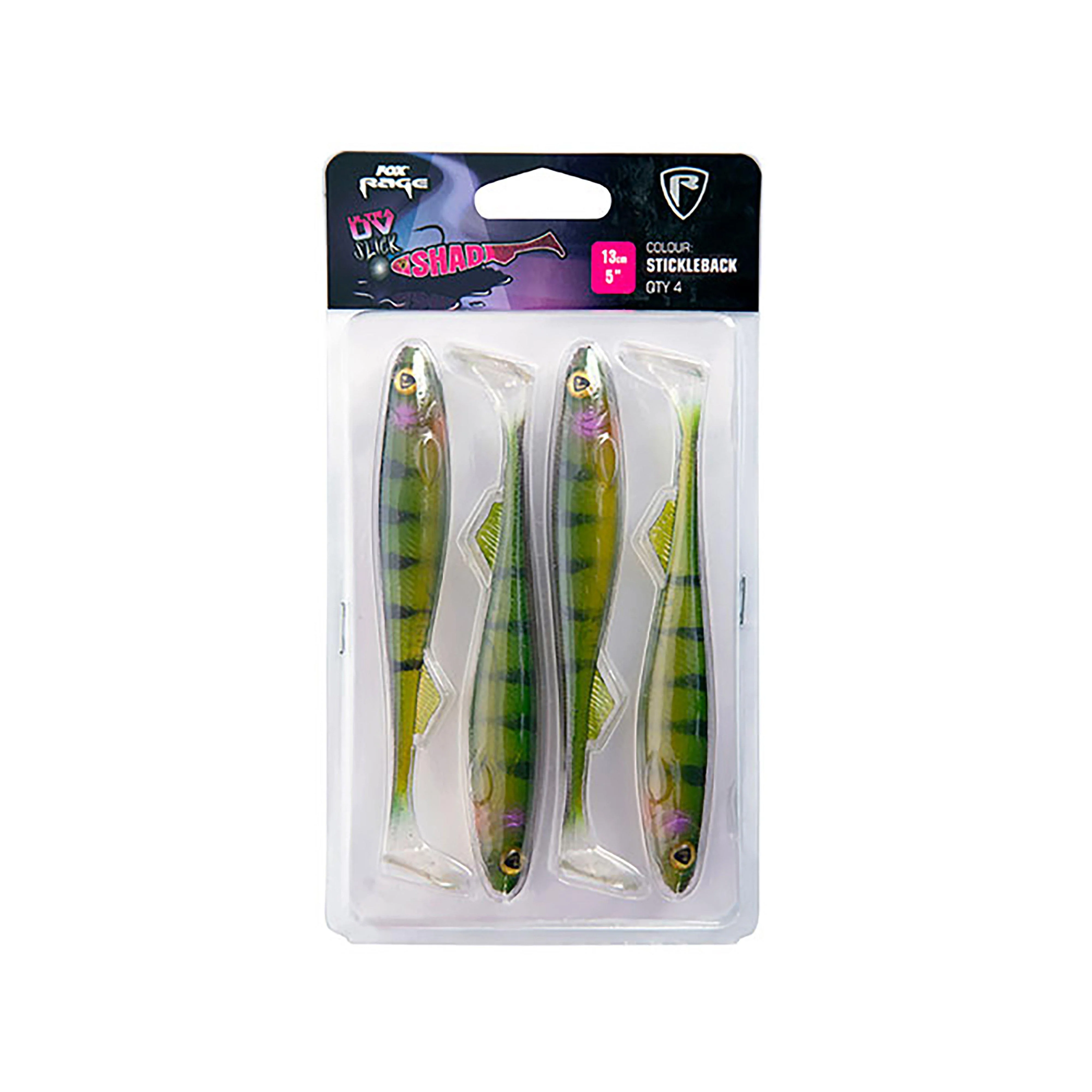 Slick Shad Ultra UV 13cm 5i Stkleback - Image 2