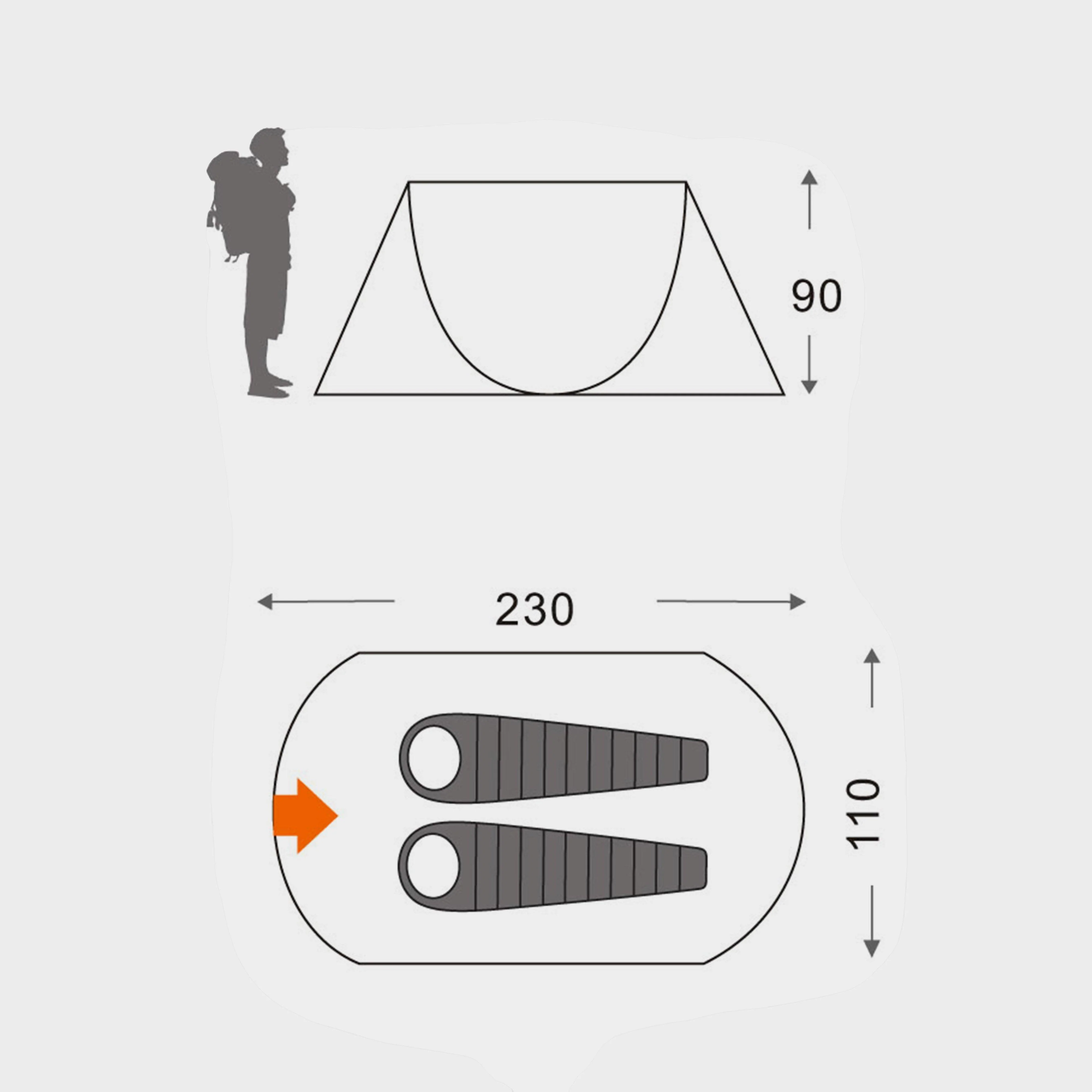 Pitch and Go Pop-Up Tent - Image 3
