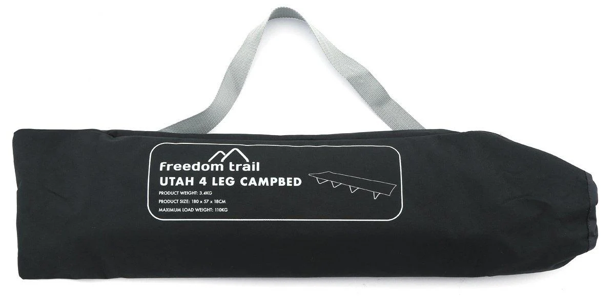 Utah 4-Leg Camp Bed - Image 6