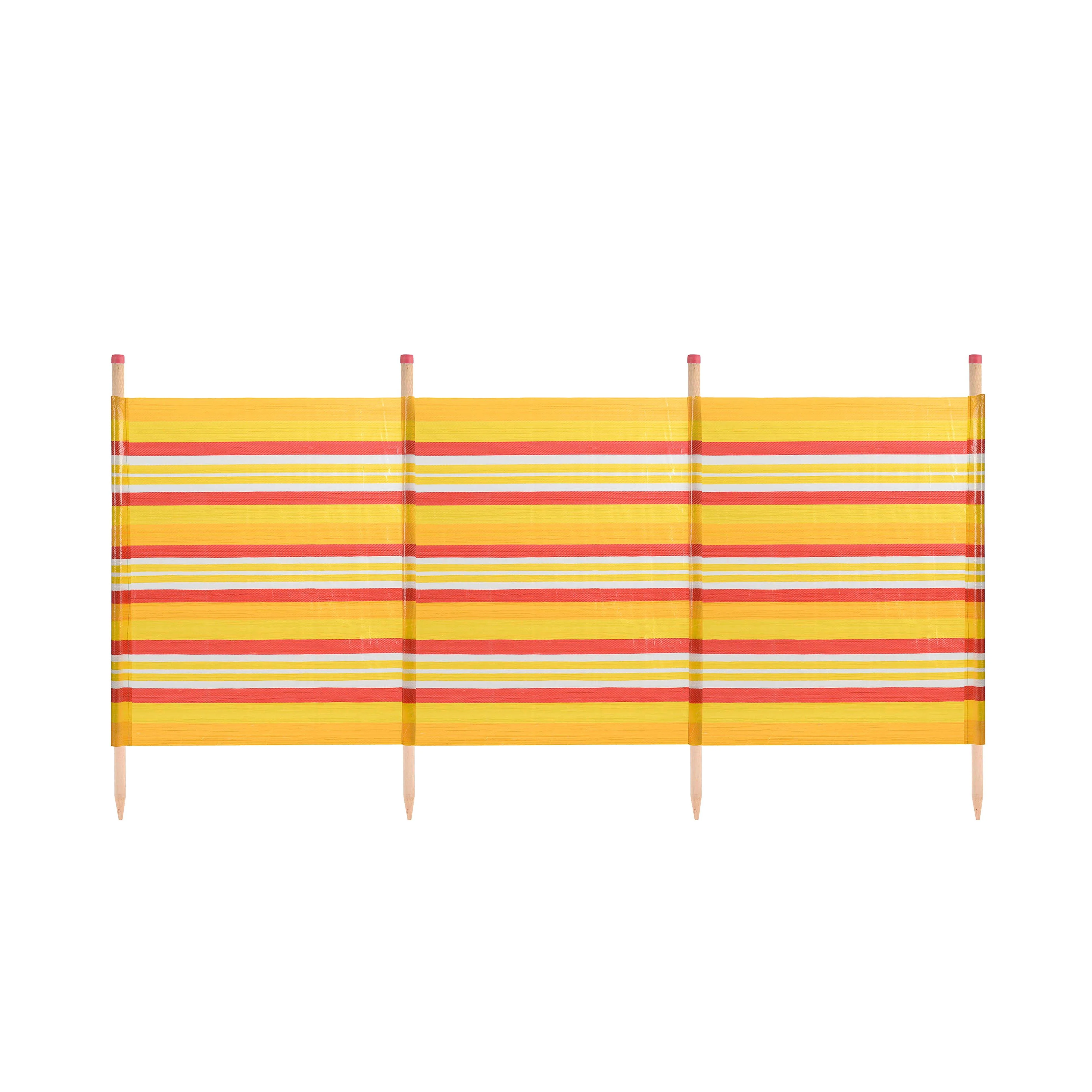 4 Pole Wooden Windbreak - Image 2