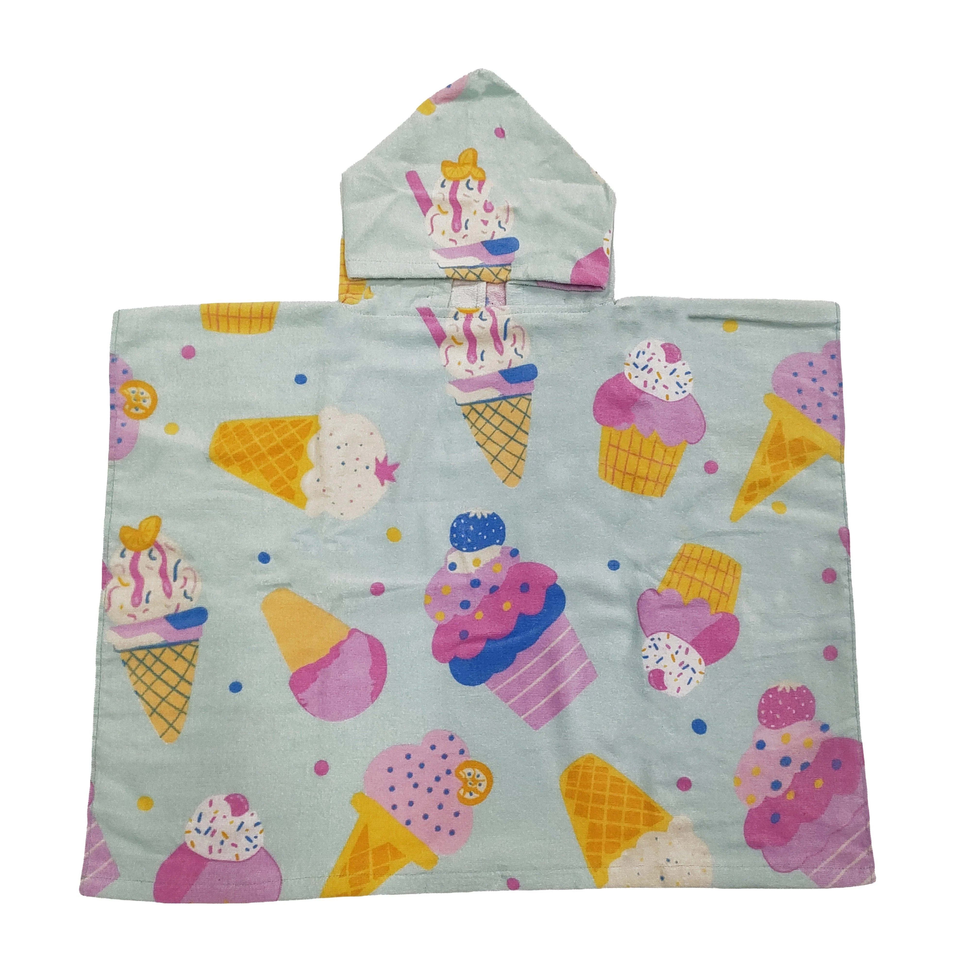 Kids' Cotton Towel Robe - Image 2