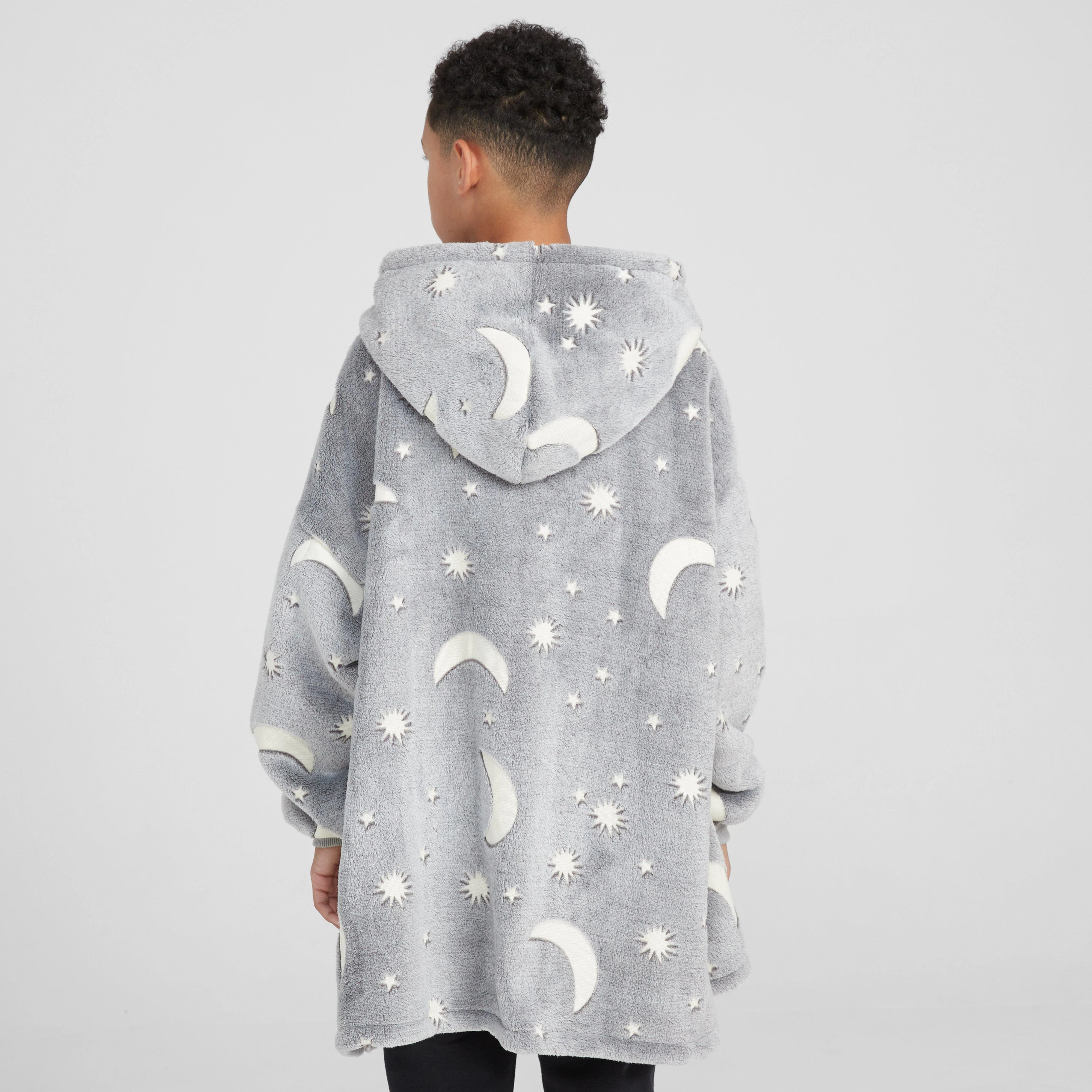 Kids’ Glow in the Dark Oversized Hoodie - Image 2