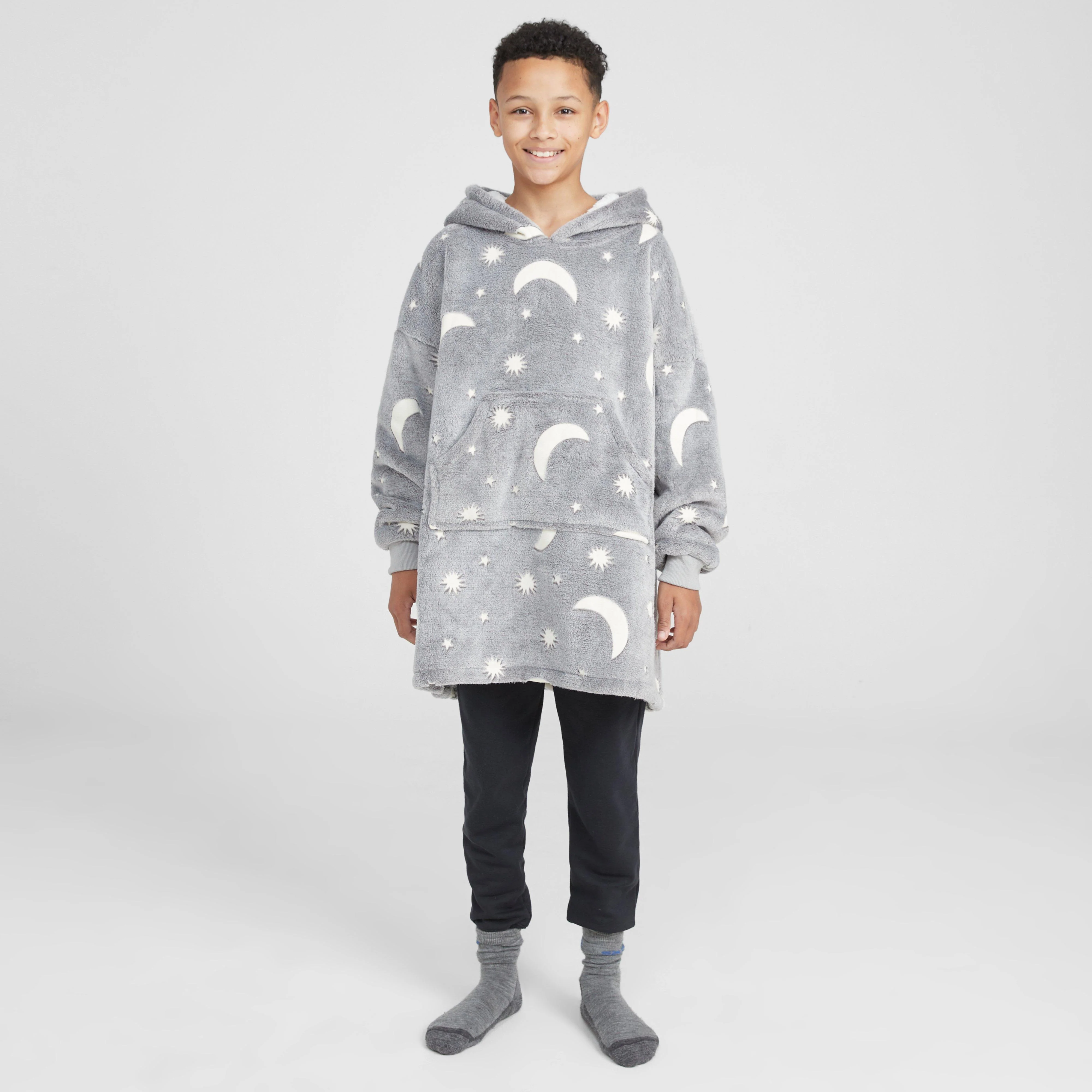 Kids’ Glow in the Dark Oversized Hoodie - Image 3