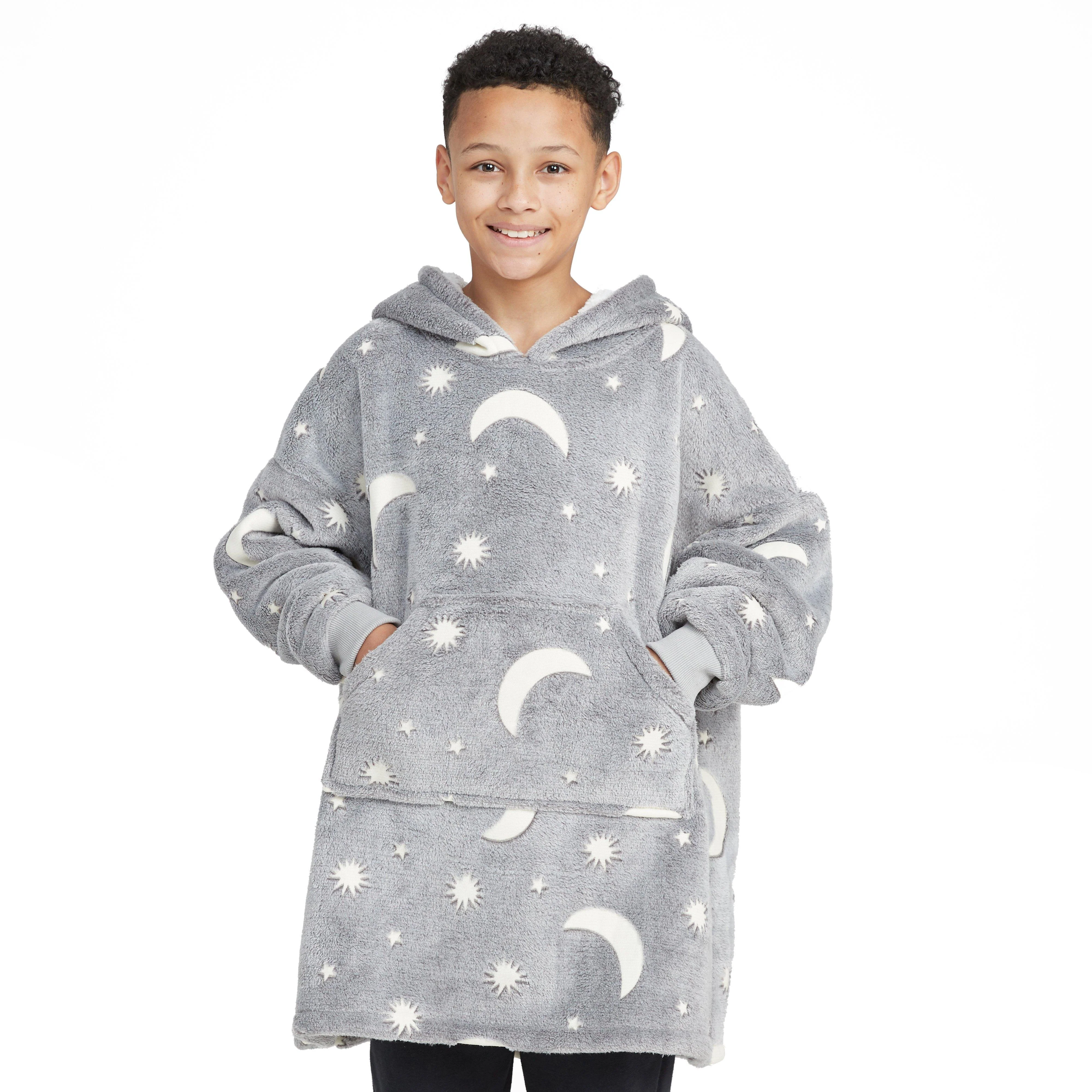 Kids’ Glow in the Dark Oversized Hoodie - Image 9