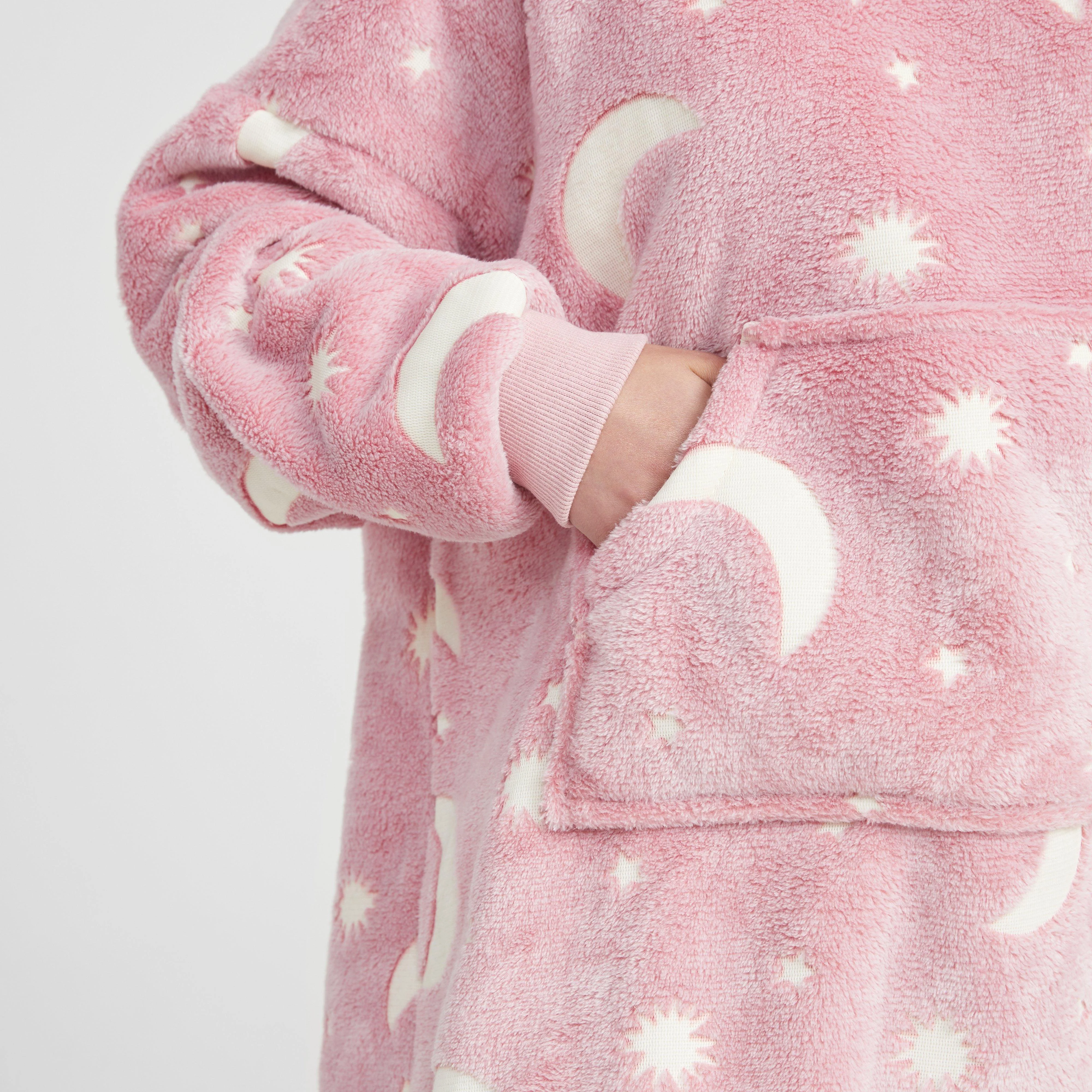 Kids’ Glow in the Dark Oversized Hoodie - Image 6