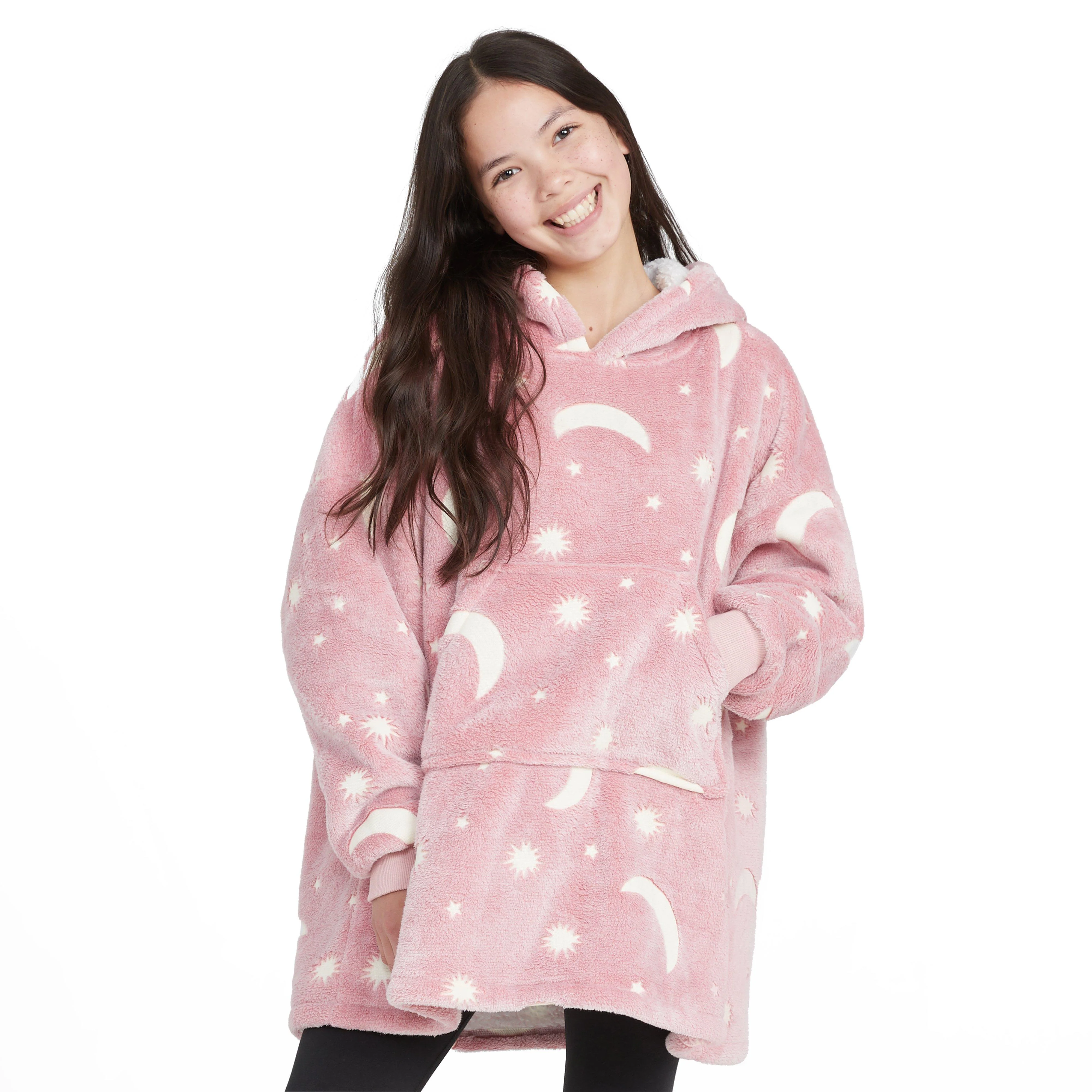 Kids’ Glow in the Dark Oversized Hoodie - Image 9