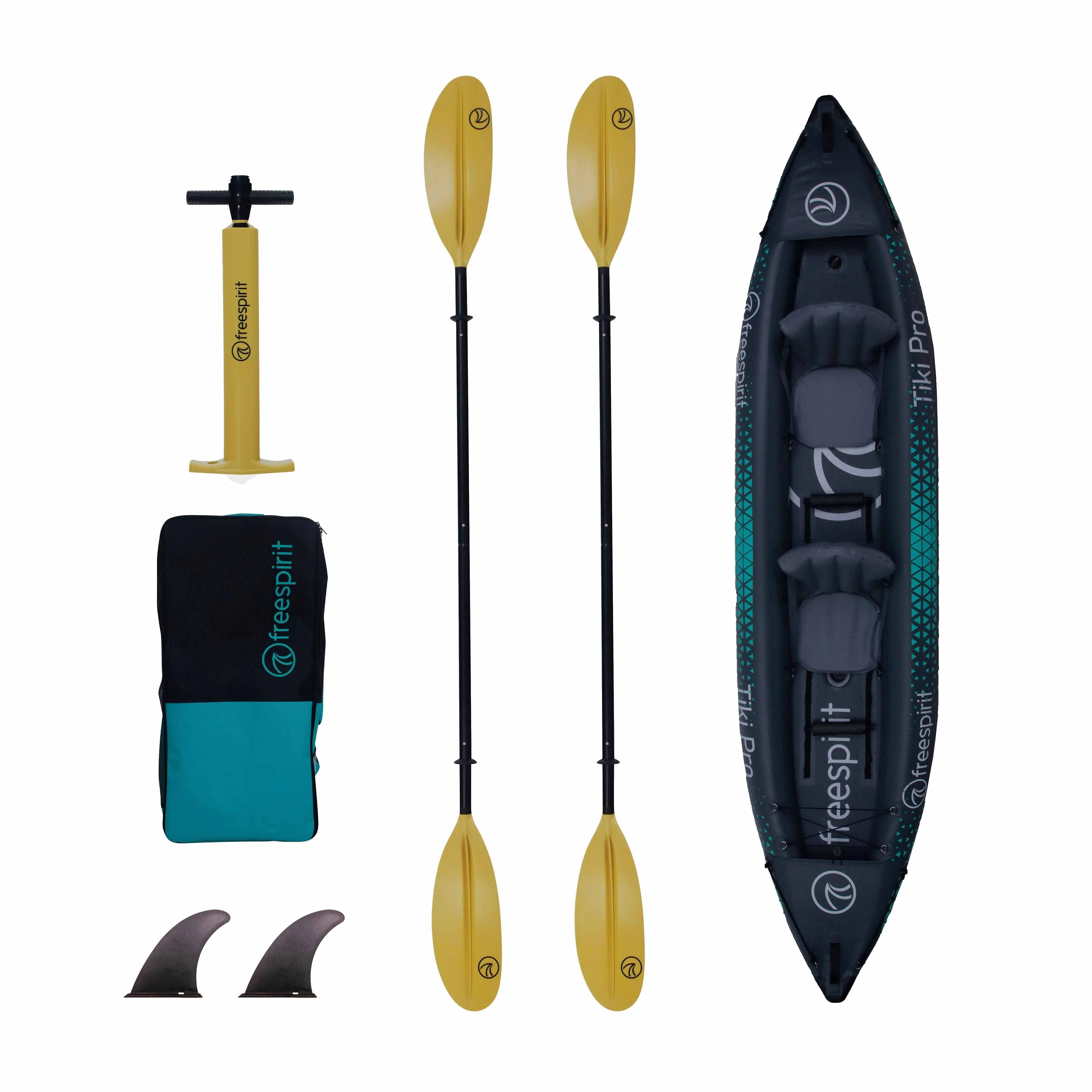 Tiki Pro Hybrid Inflatable Kayak Set - Image 17