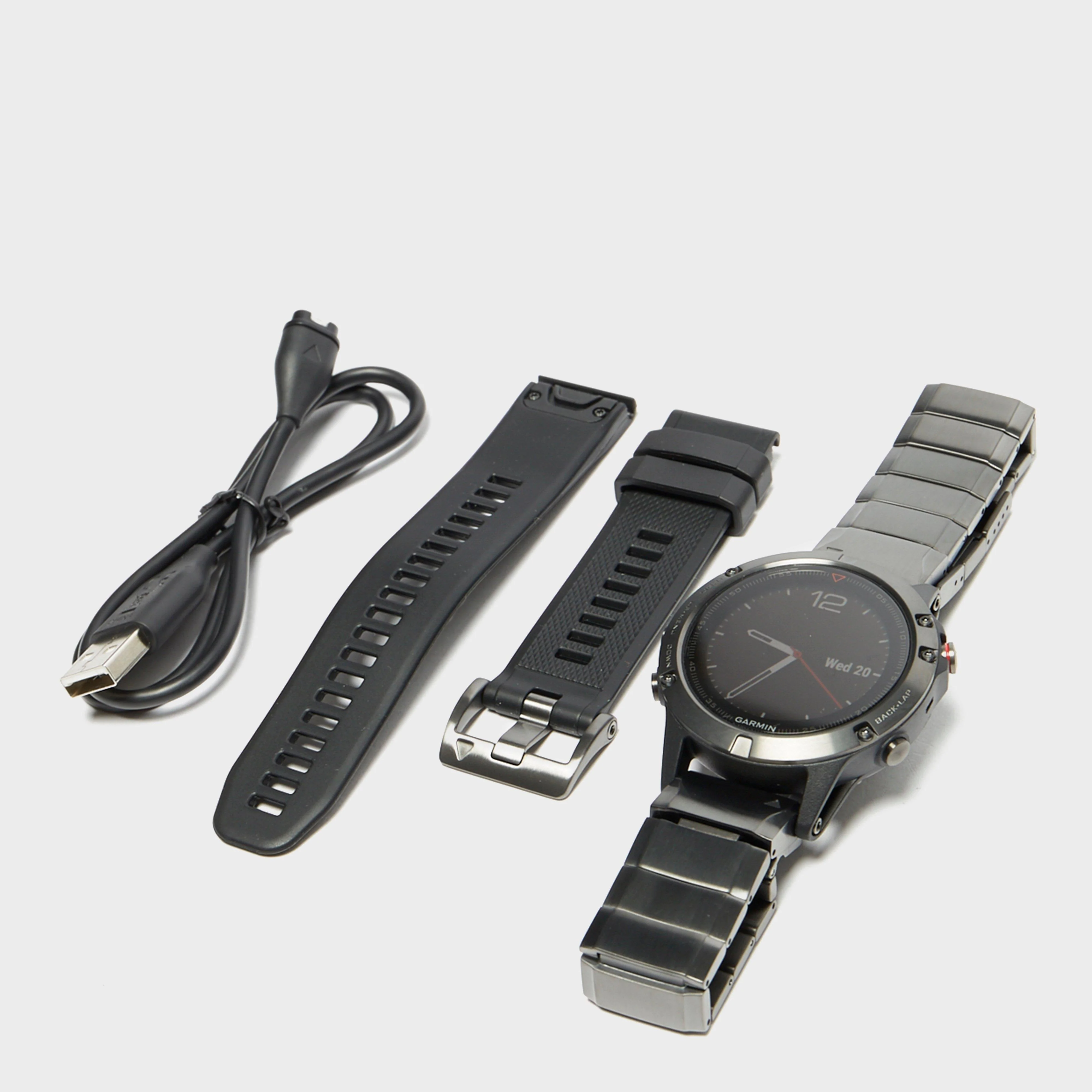 Fenix 5 Sapphire Multi-Sport GPS Watch With Metal Band - Image 5