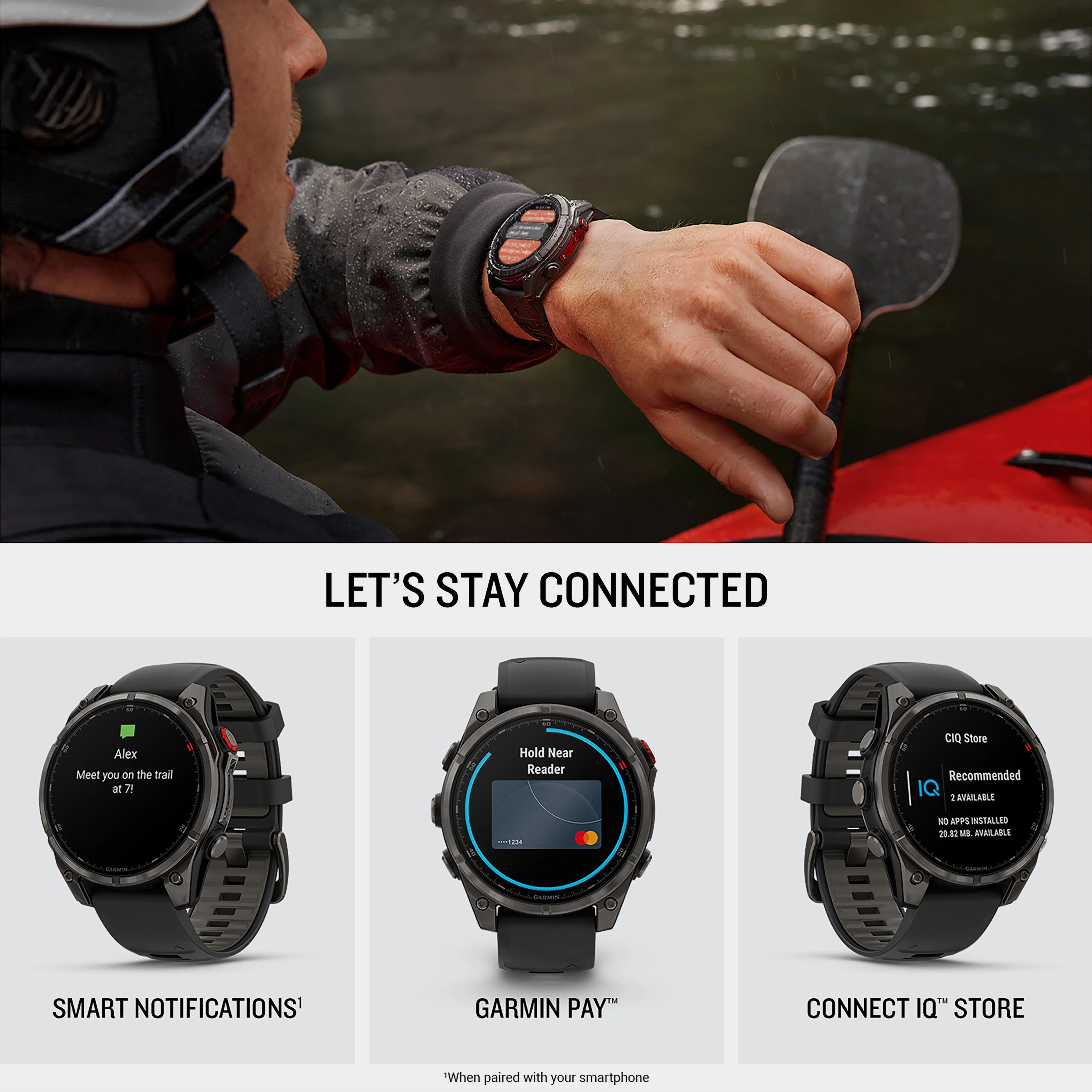 fenix® 8 Pro AMOLED Sapphire Edition 47mm GPS Smartwatch - Image 4