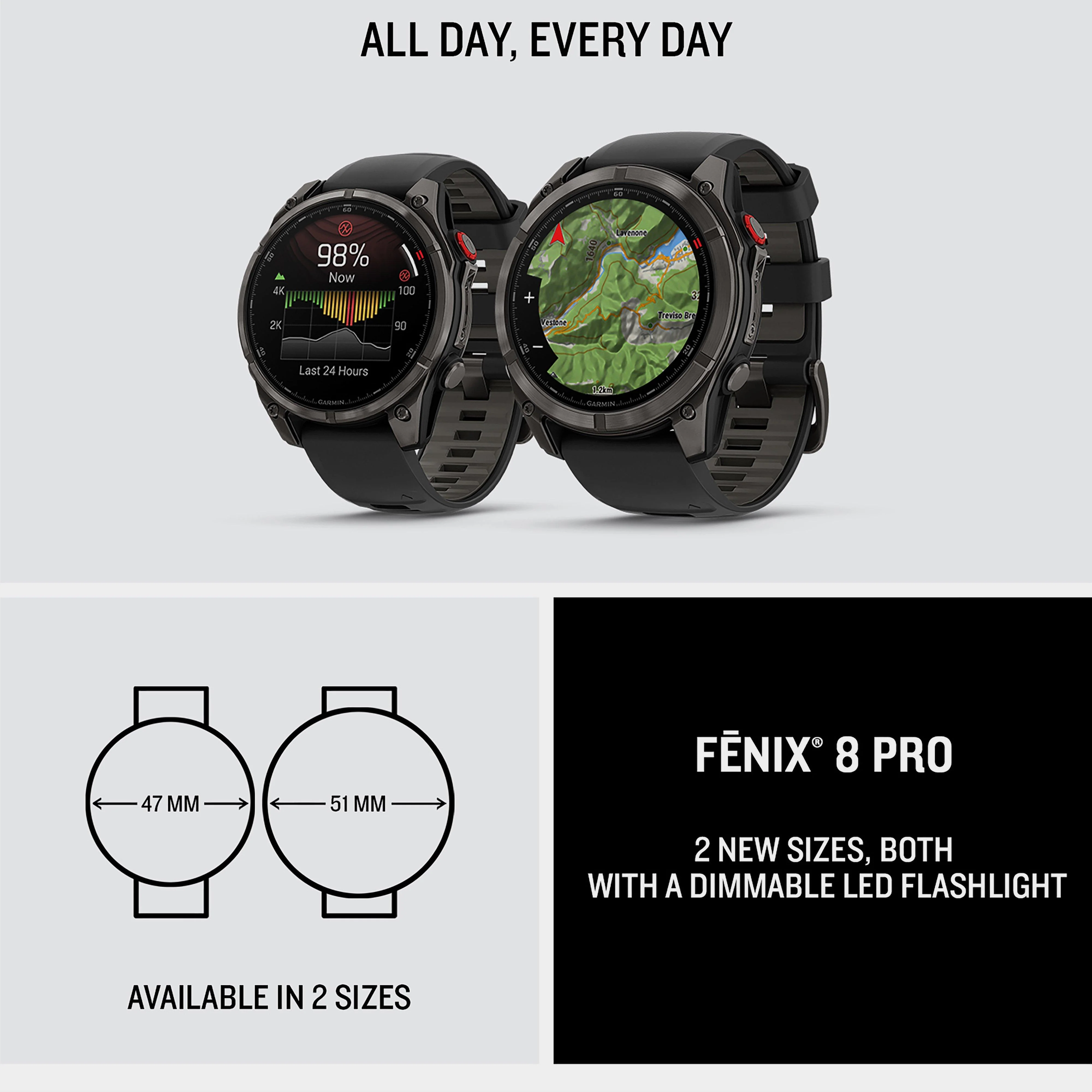 fenix® 8 Pro AMOLED Sapphire Edition 51mm GPS Smartwatch - Image 7