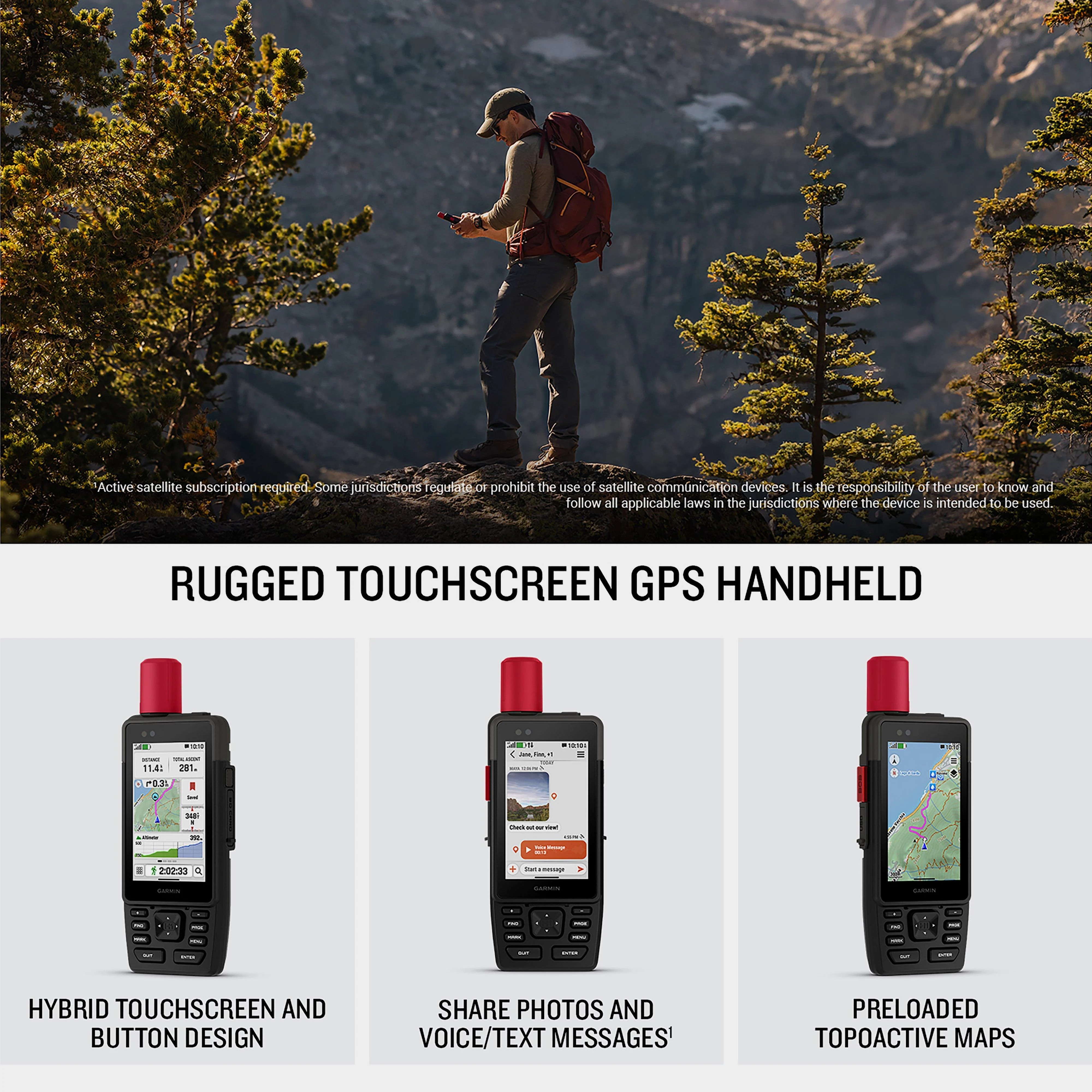 GPSMAP® H1i Plus Handheld GPS - Image 2