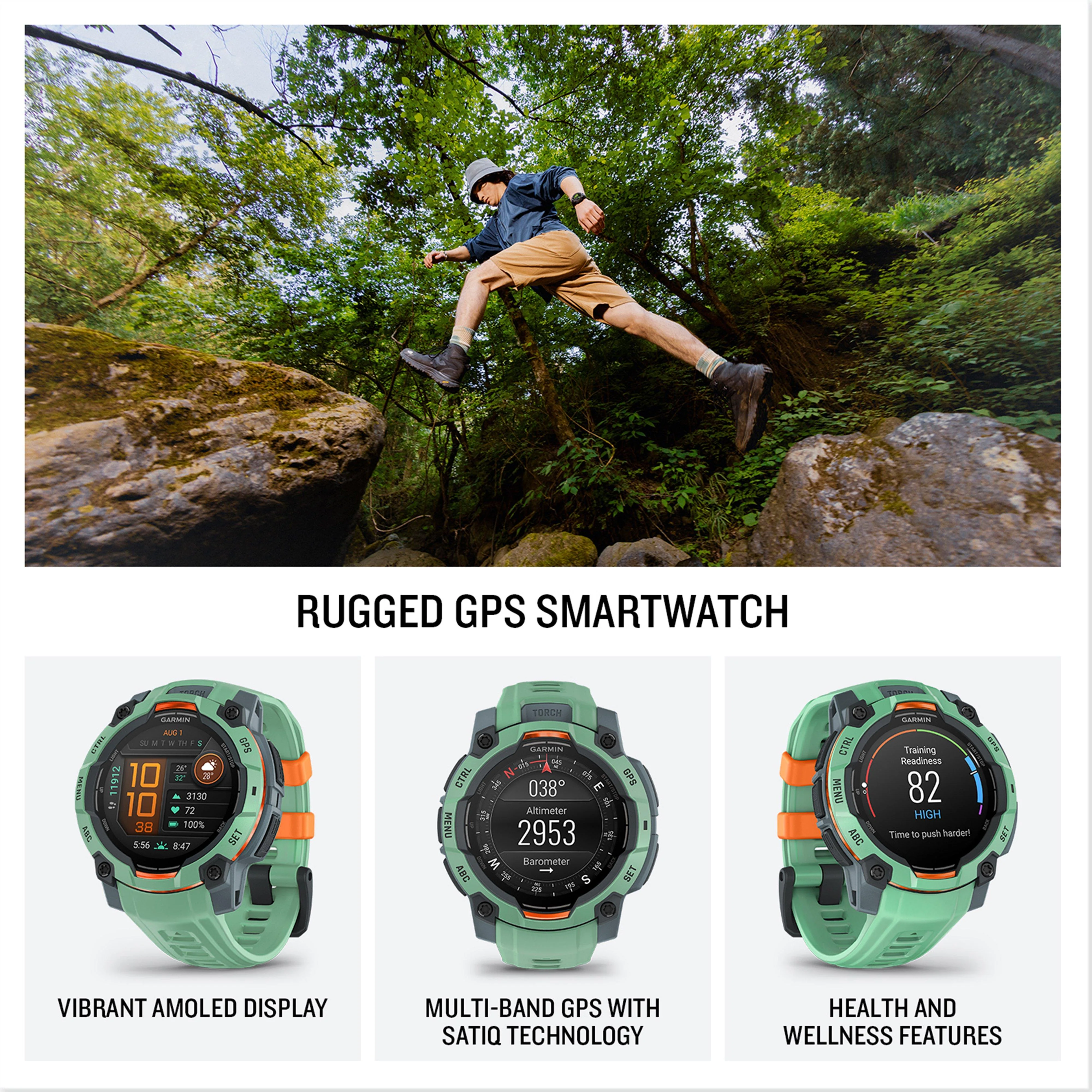 Instinct® 3 AMOLED 45mm Multi-Sport Smartwatch - Image 2