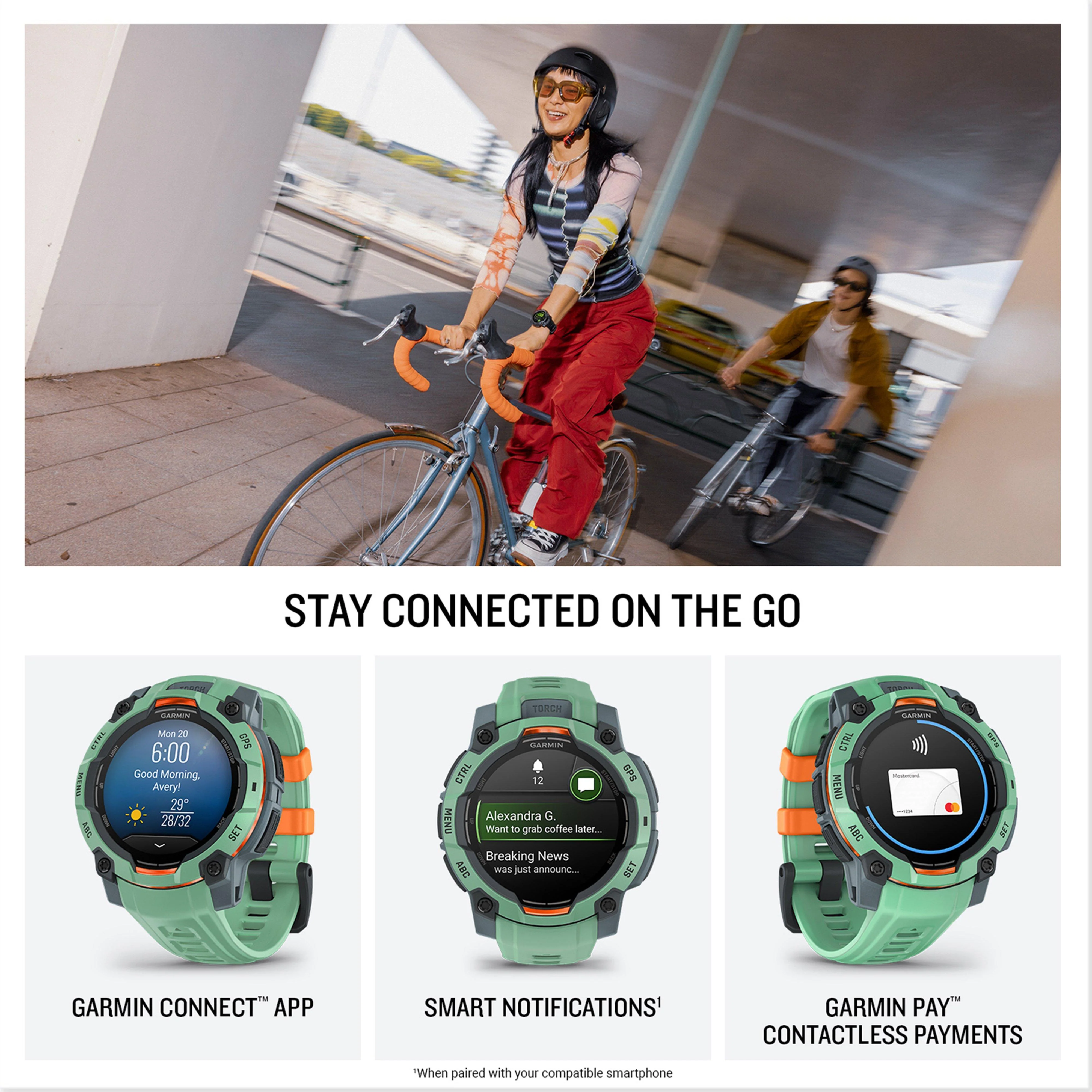 Instinct® 3 AMOLED 45mm Multi-Sport Smartwatch - Image 4