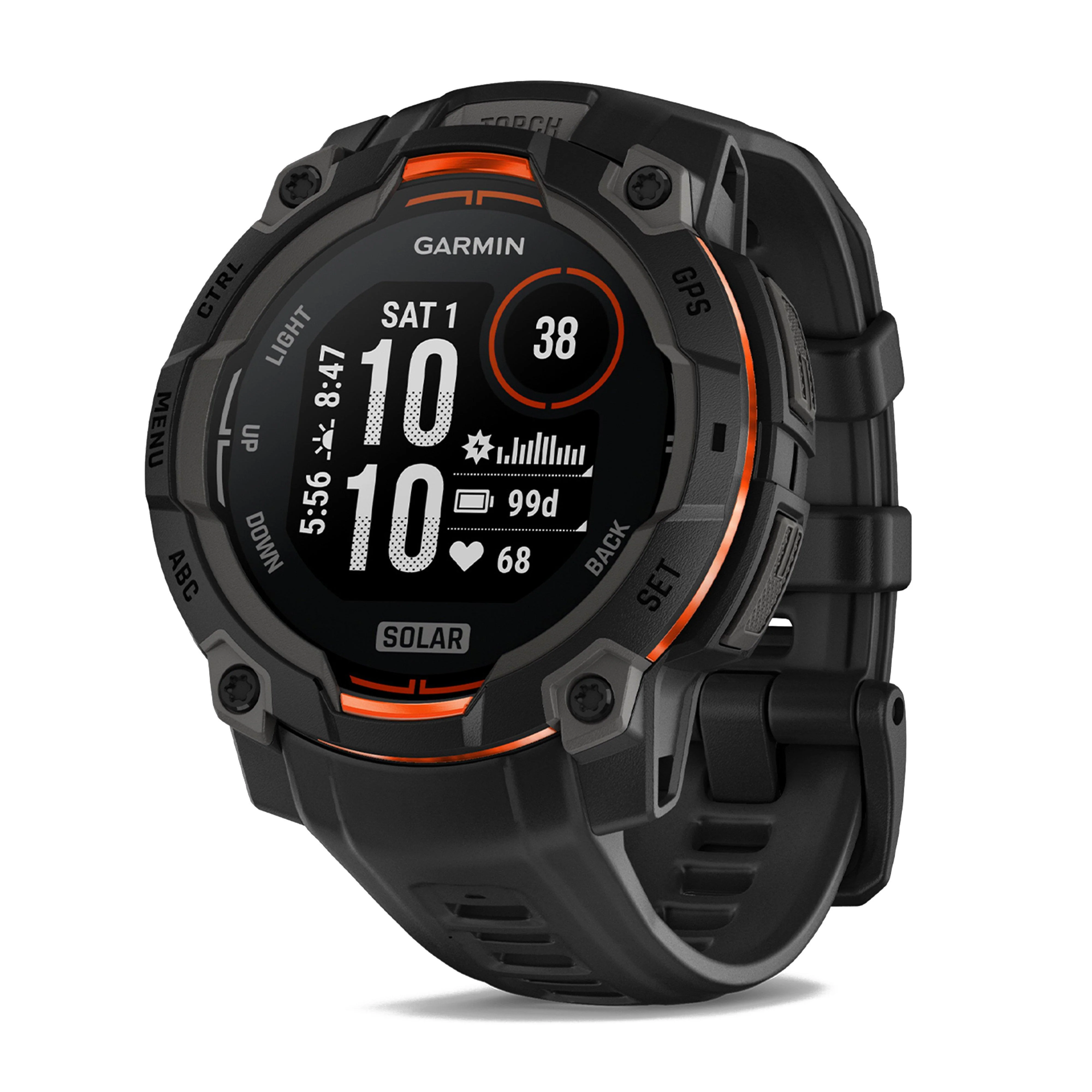 Instinct® 3 Solar 45mm Multi-Sport Smartwatch - Image 8