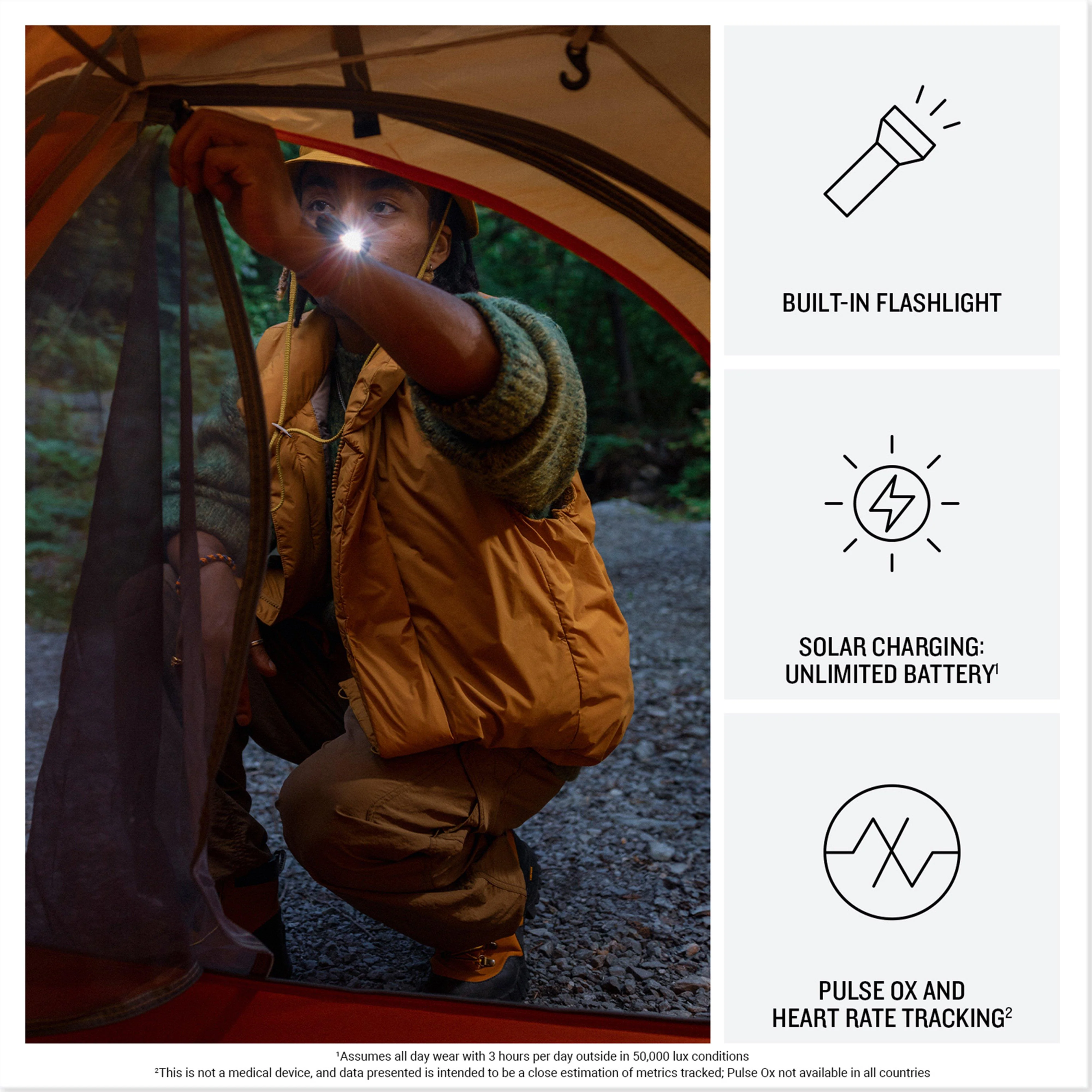 Instinct® 3 Solar 50mm Multi-Sport Smartwatch - Image 3