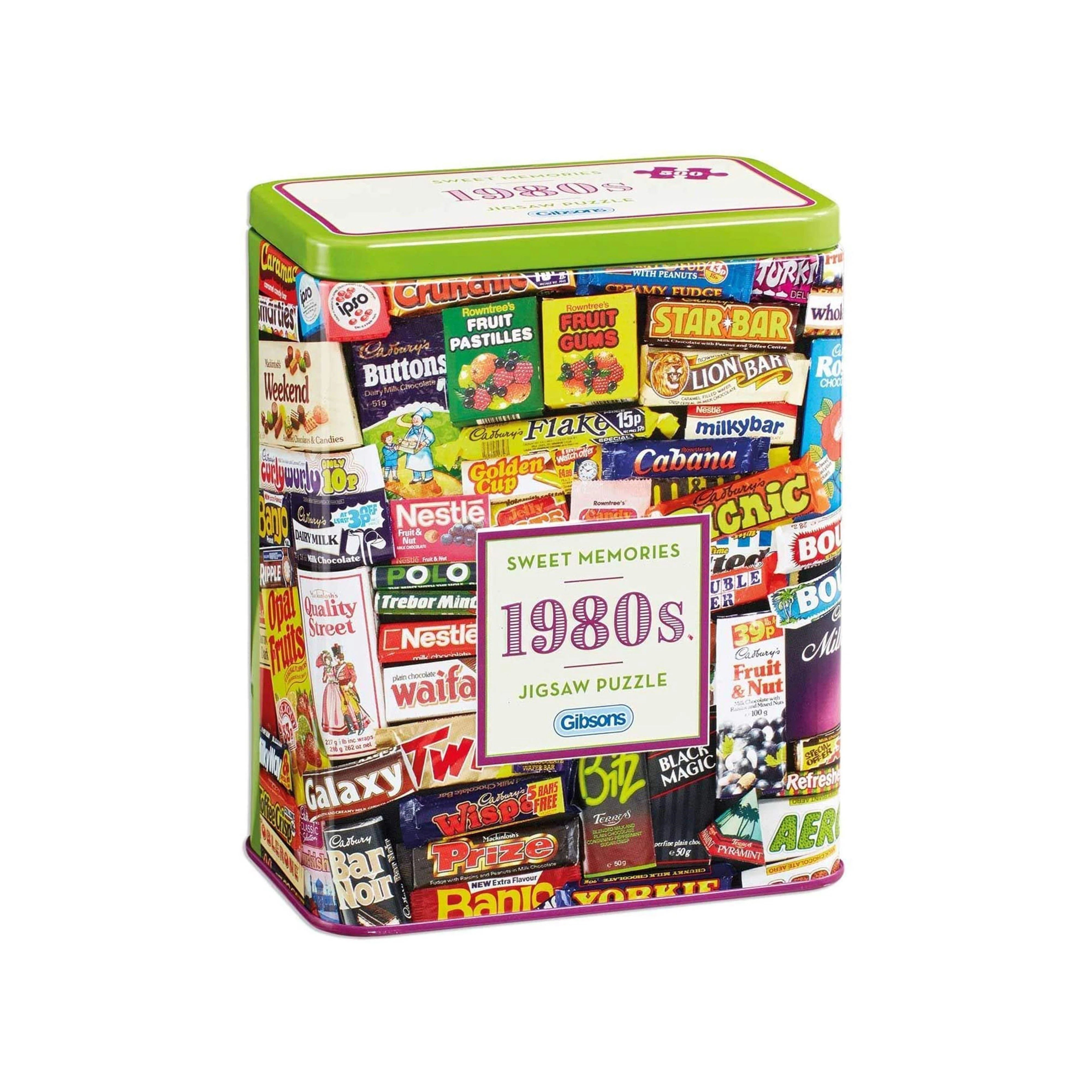 1980S Sweet Memories Gift Tin 500 Piece Jigsaw Puzzle - Image 4