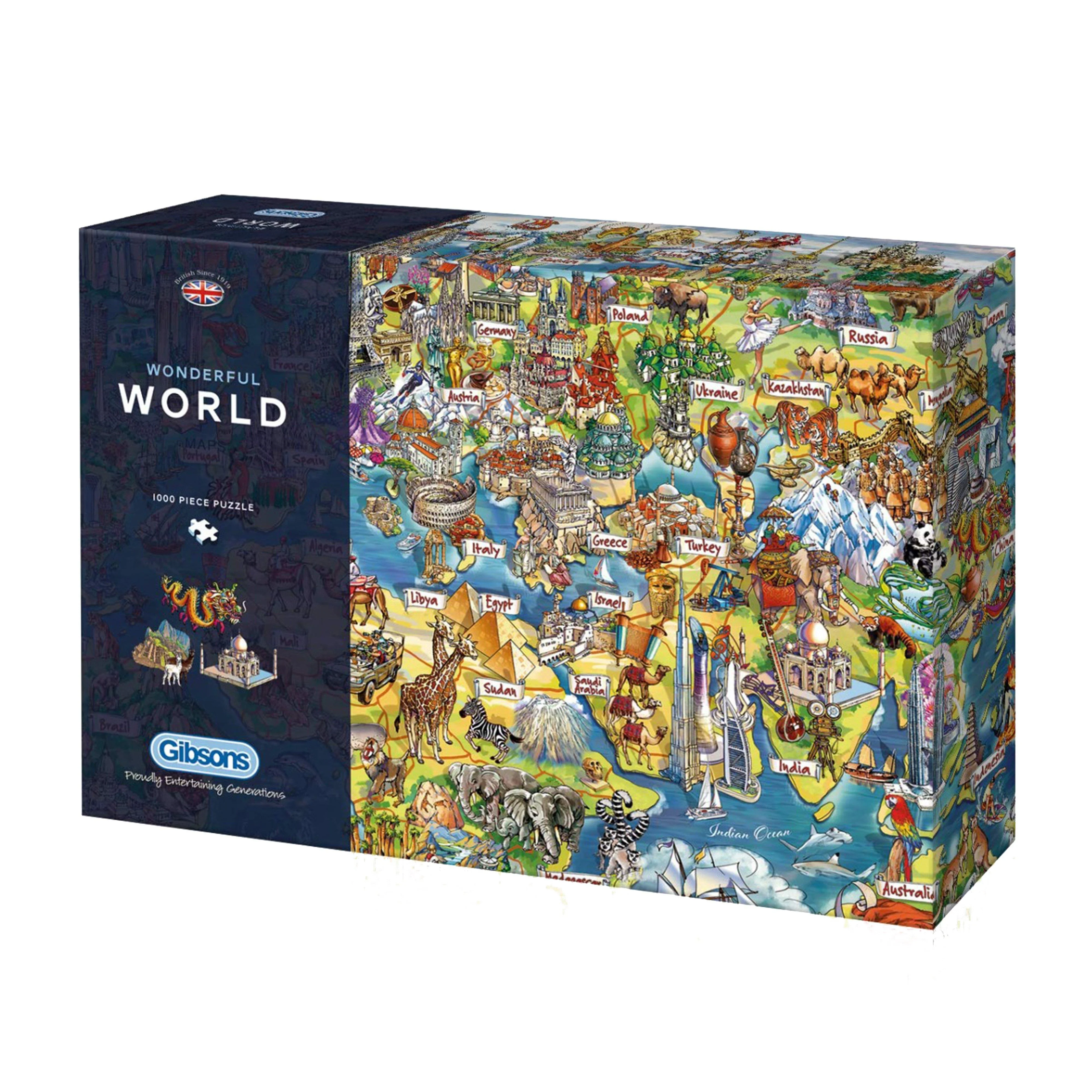 Wonderful World 1000 Piece Jigsaw Puzzle - Image 3