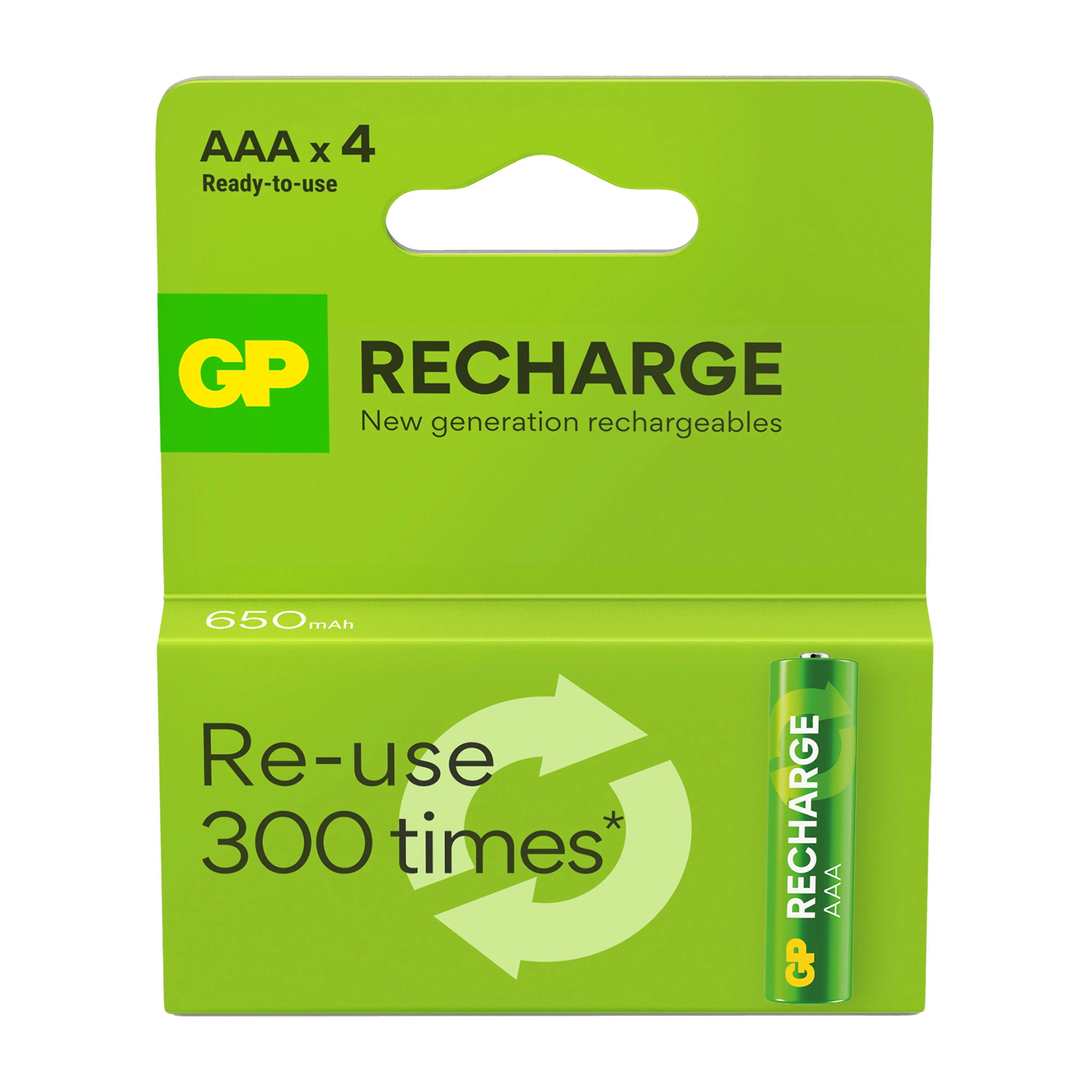 Rechargeable AAA Battery 4 Pack - Image 4