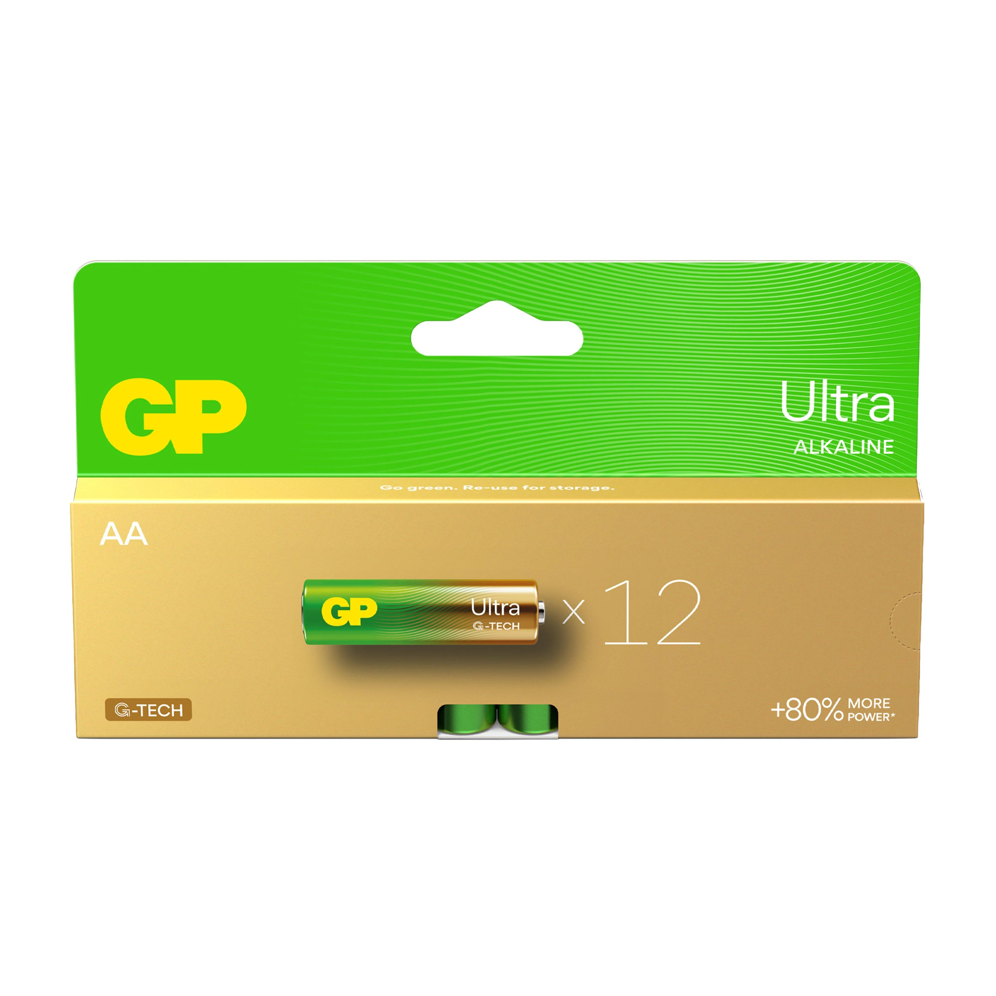 Ultra Alkaline Batteries (12 x AA) - Image 2