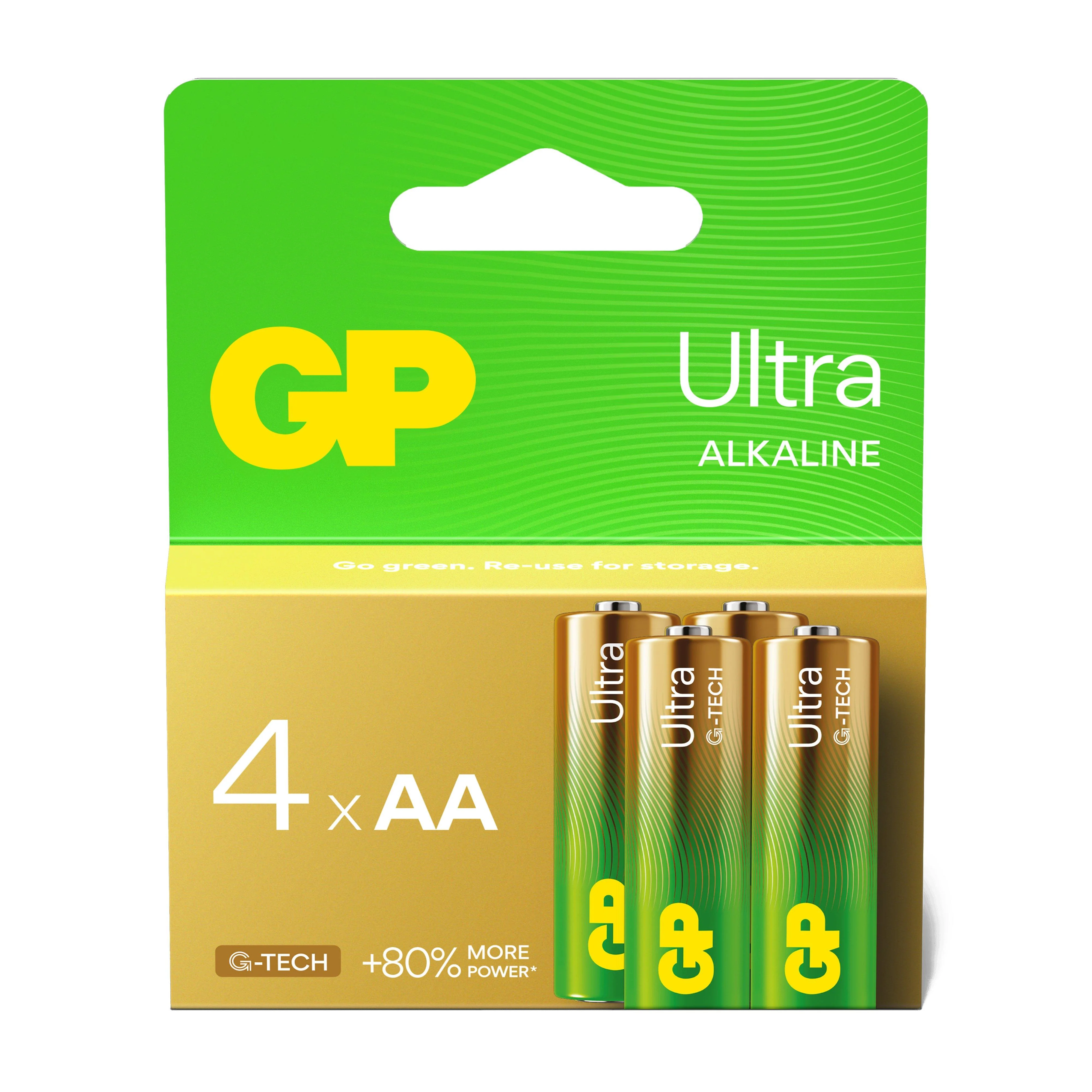 Ultra Alkaline Batteries (4 x AA) - Image 2