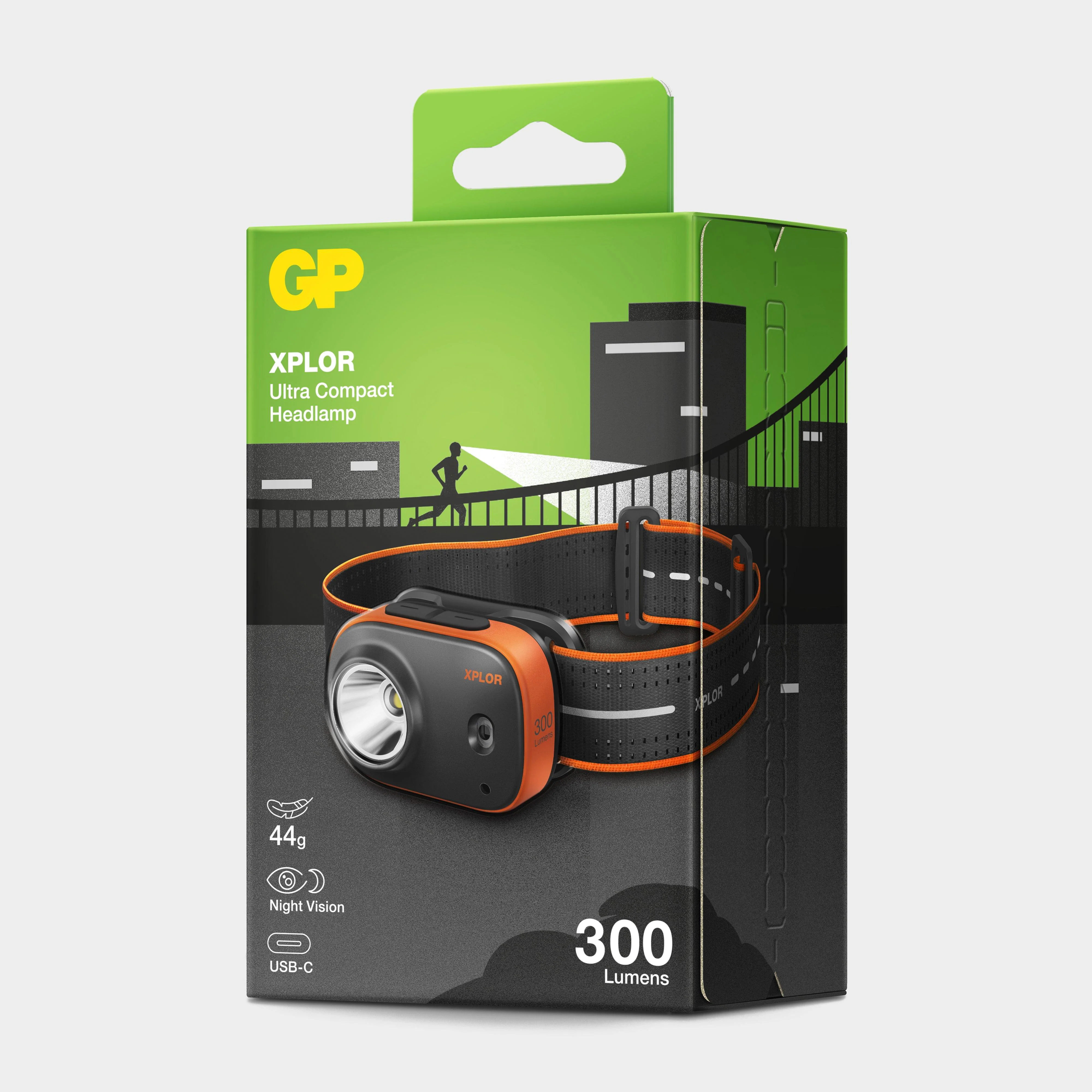 XPLOR PHR16 Ultra Compact & Lightweight Headlamp 300L Rechargeable - Image 3