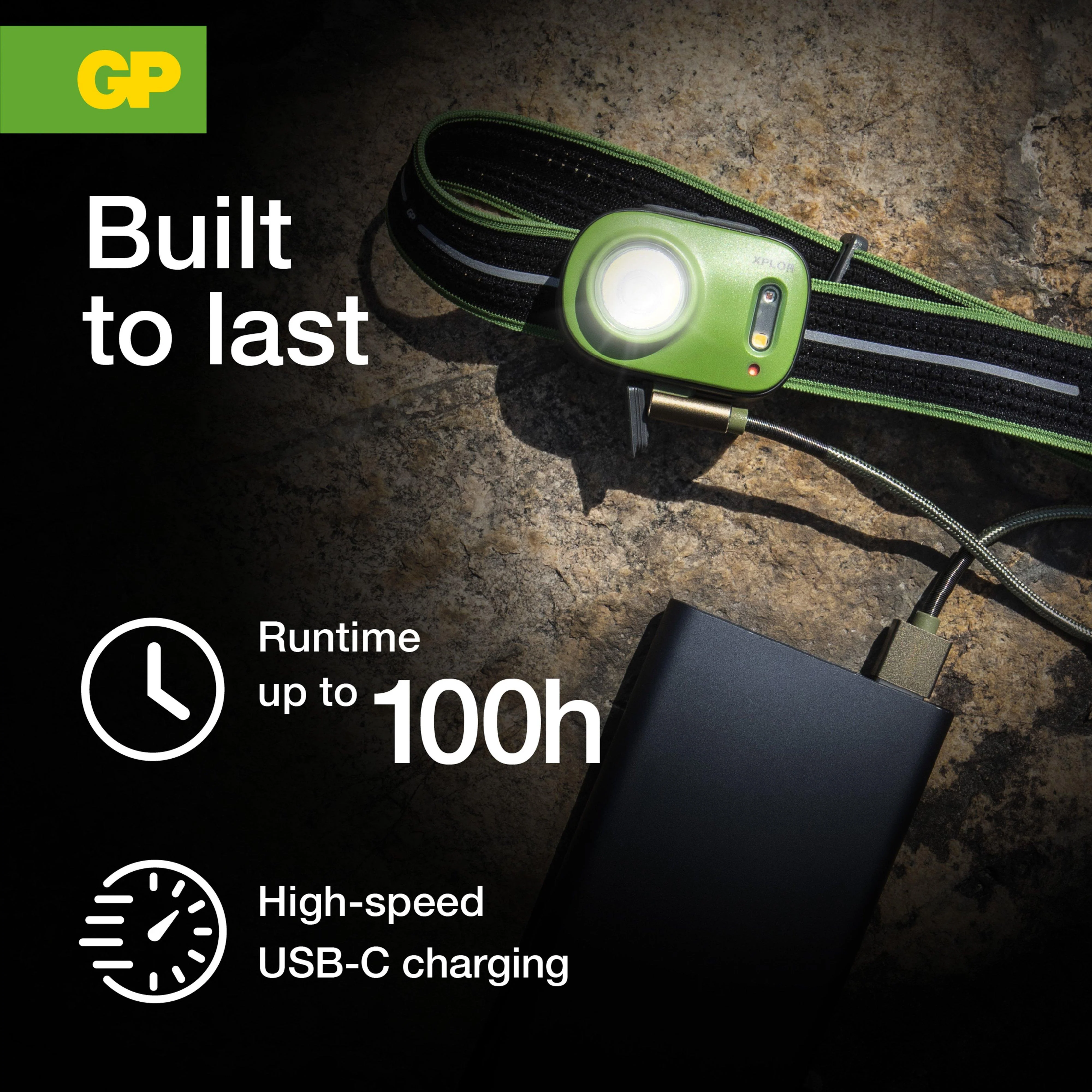XPLOR PHR17 Compact Headlamp 500L Rechargeable - Image 5