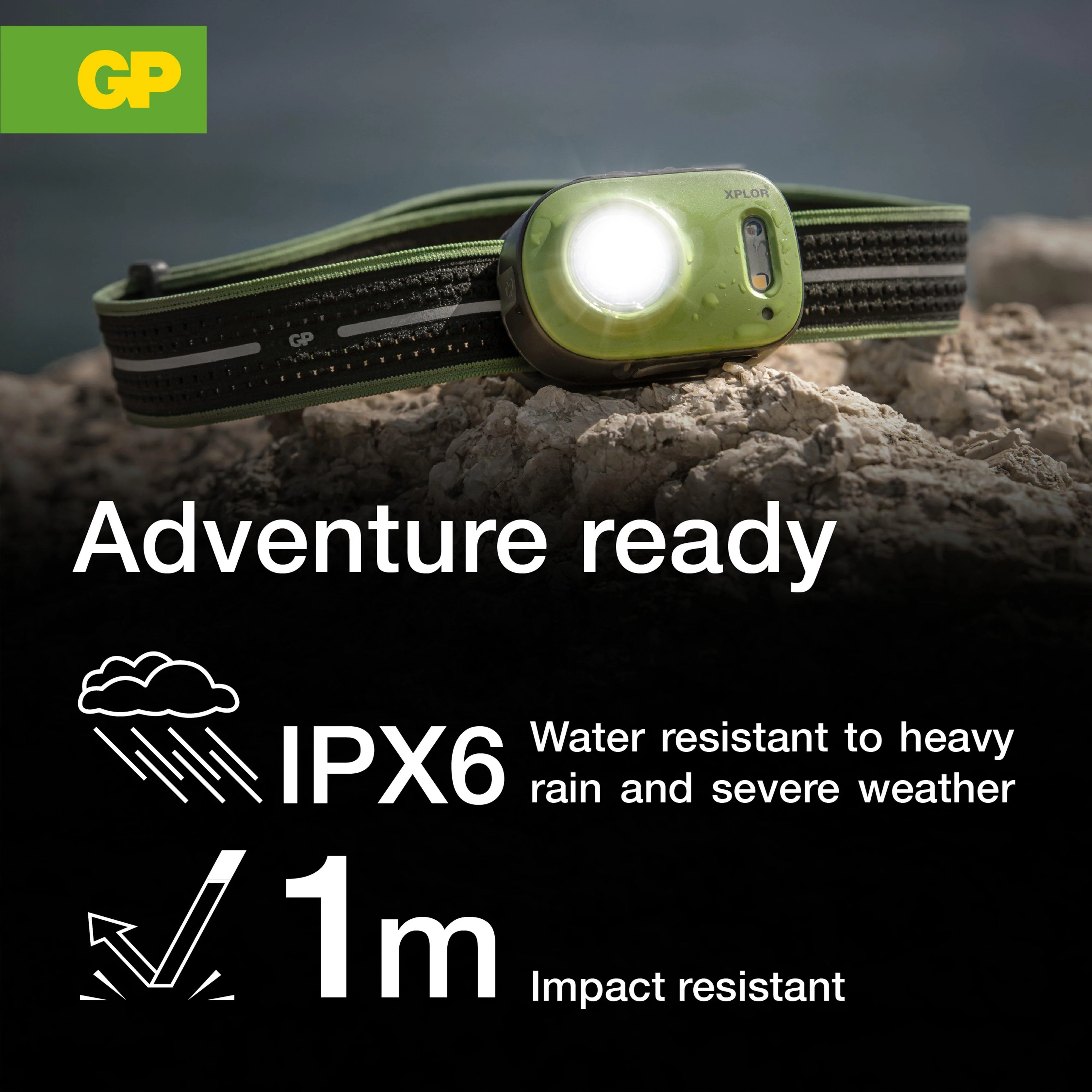 XPLOR PHR17 Compact Headlamp 500L Rechargeable - Image 6