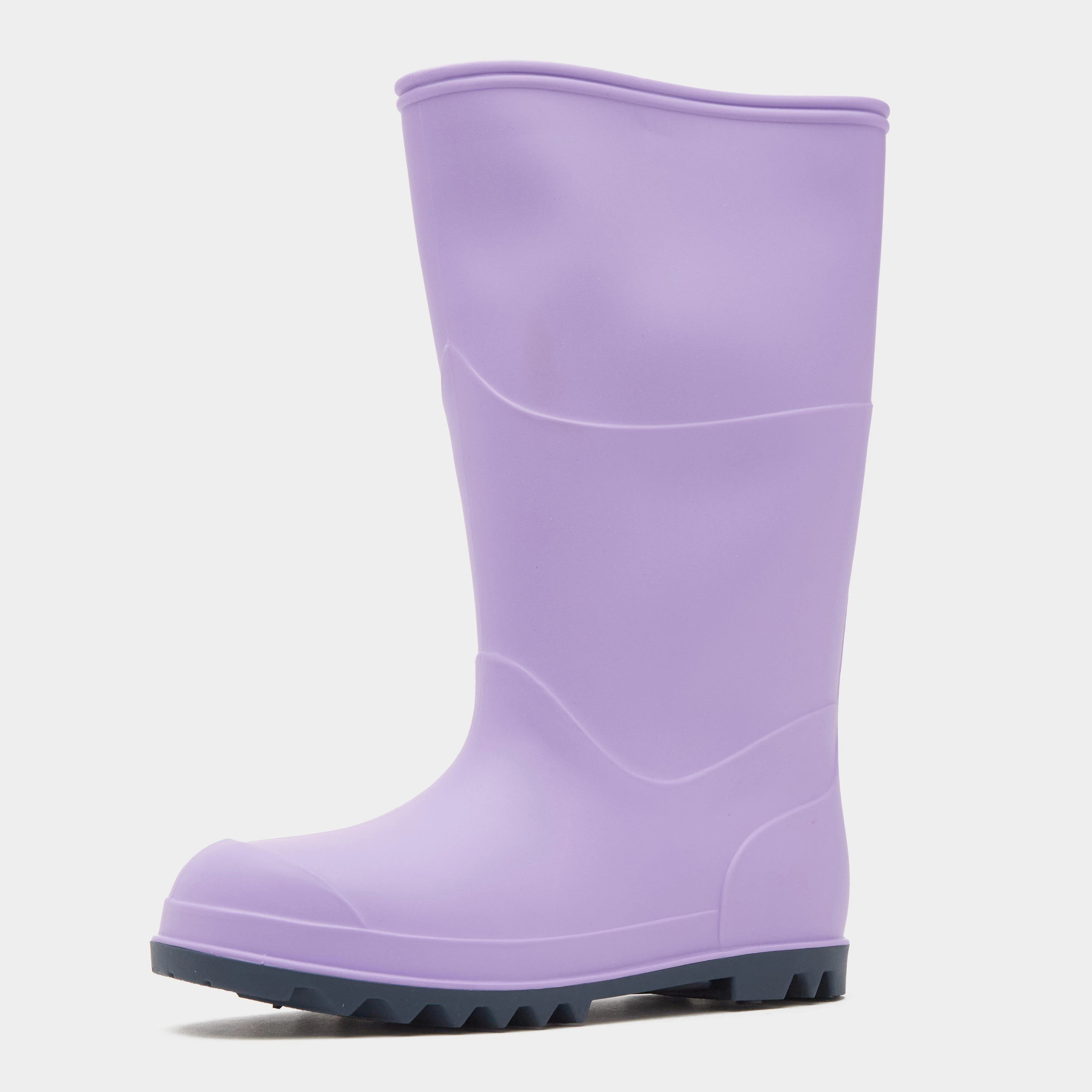 Berwick Kids' Lavender Wellington Boots - Image 11