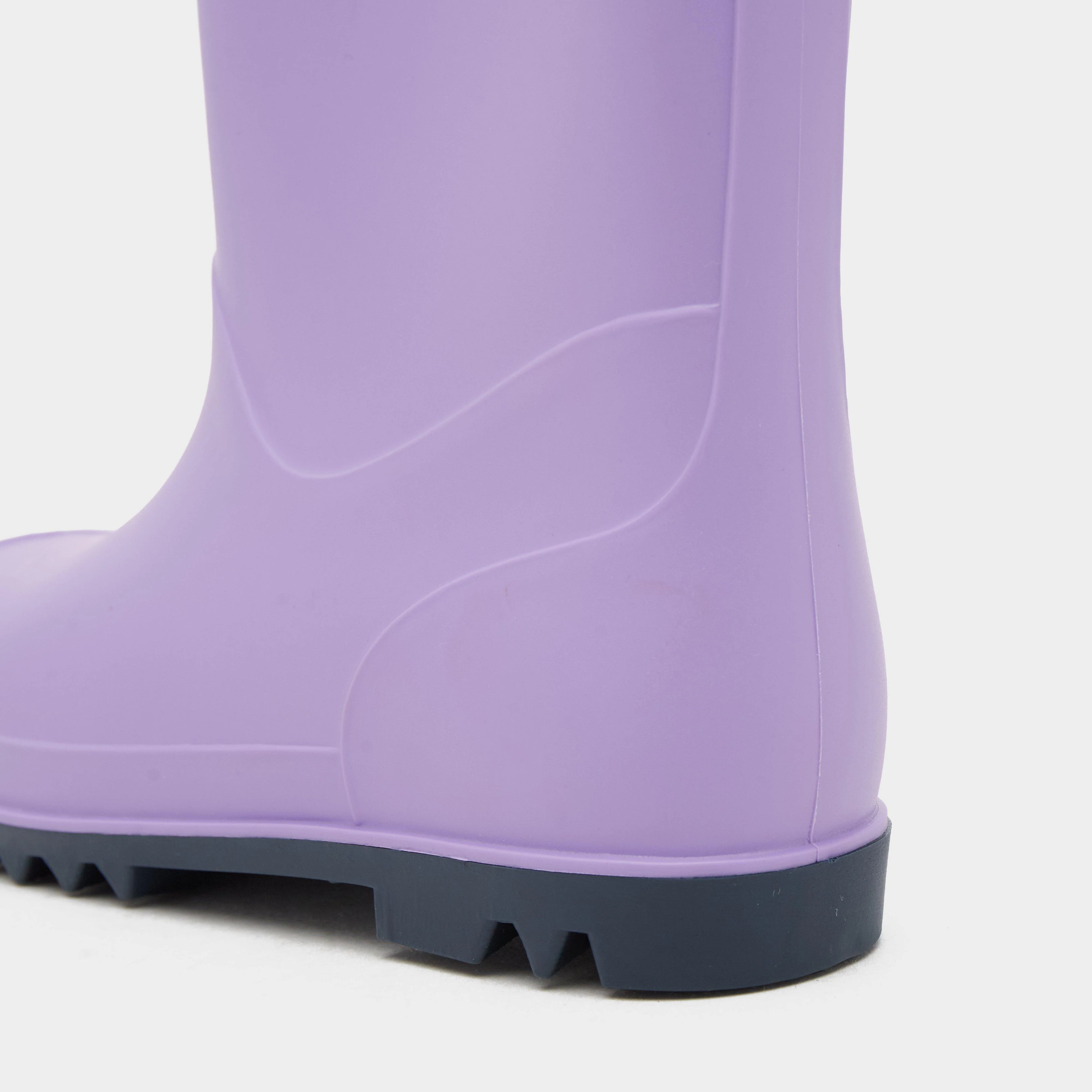 Berwick Kids' Lavender Wellington Boots - Image 6