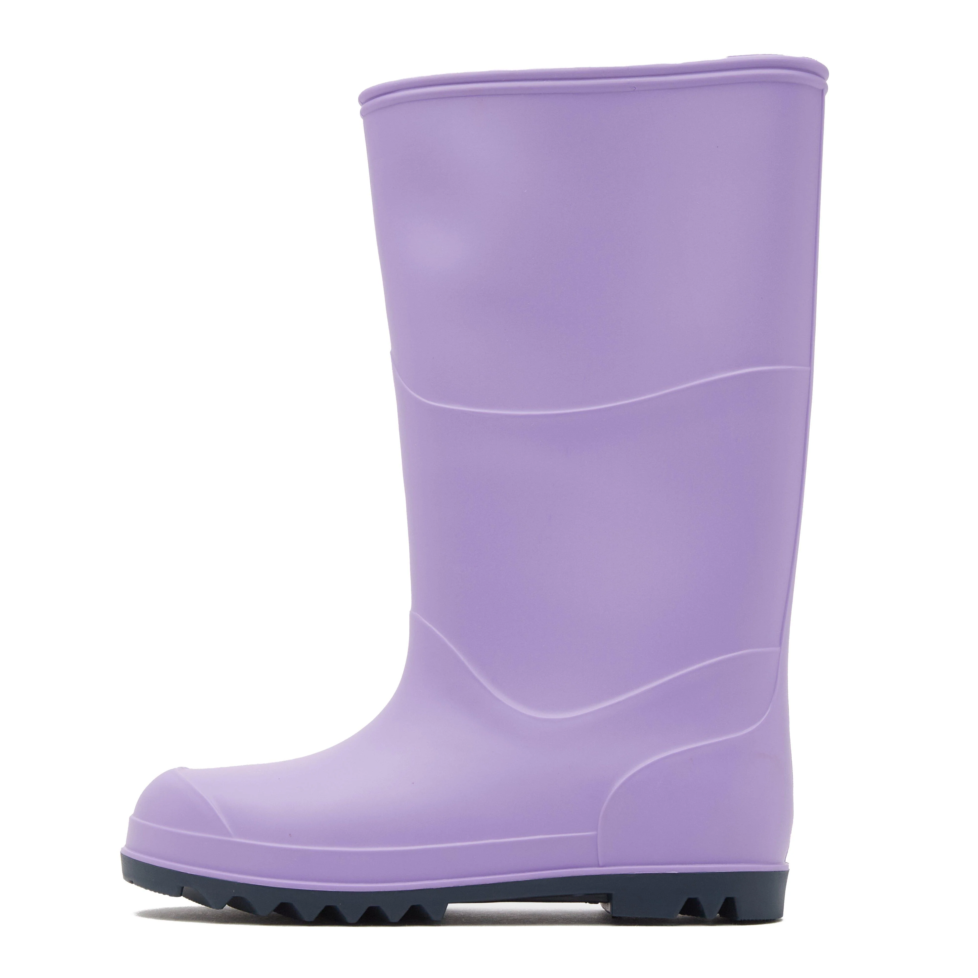 Berwick Kids' Lavender Wellington Boots - Image 7