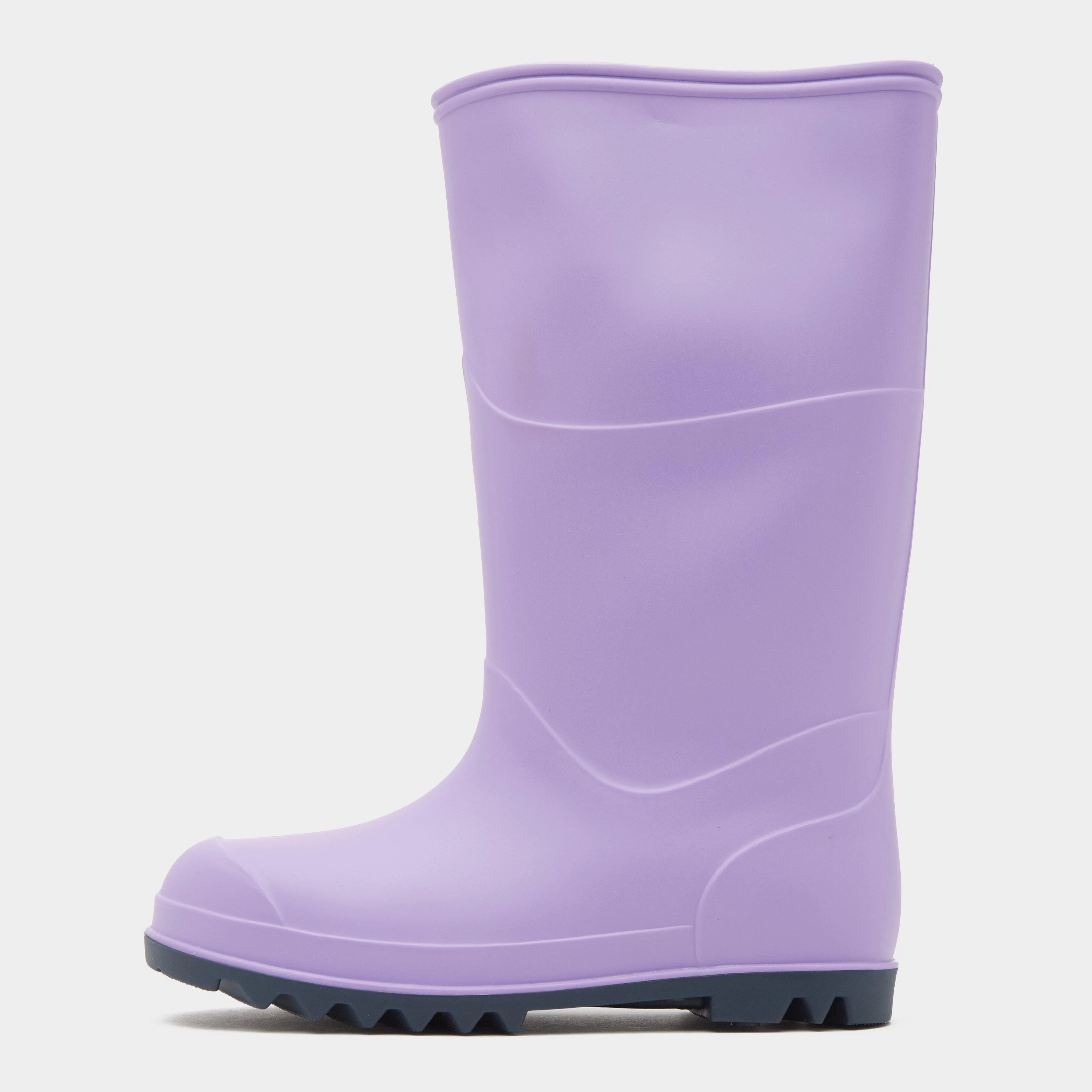 Berwick Kids' Lavender Wellington Boots - Image 8
