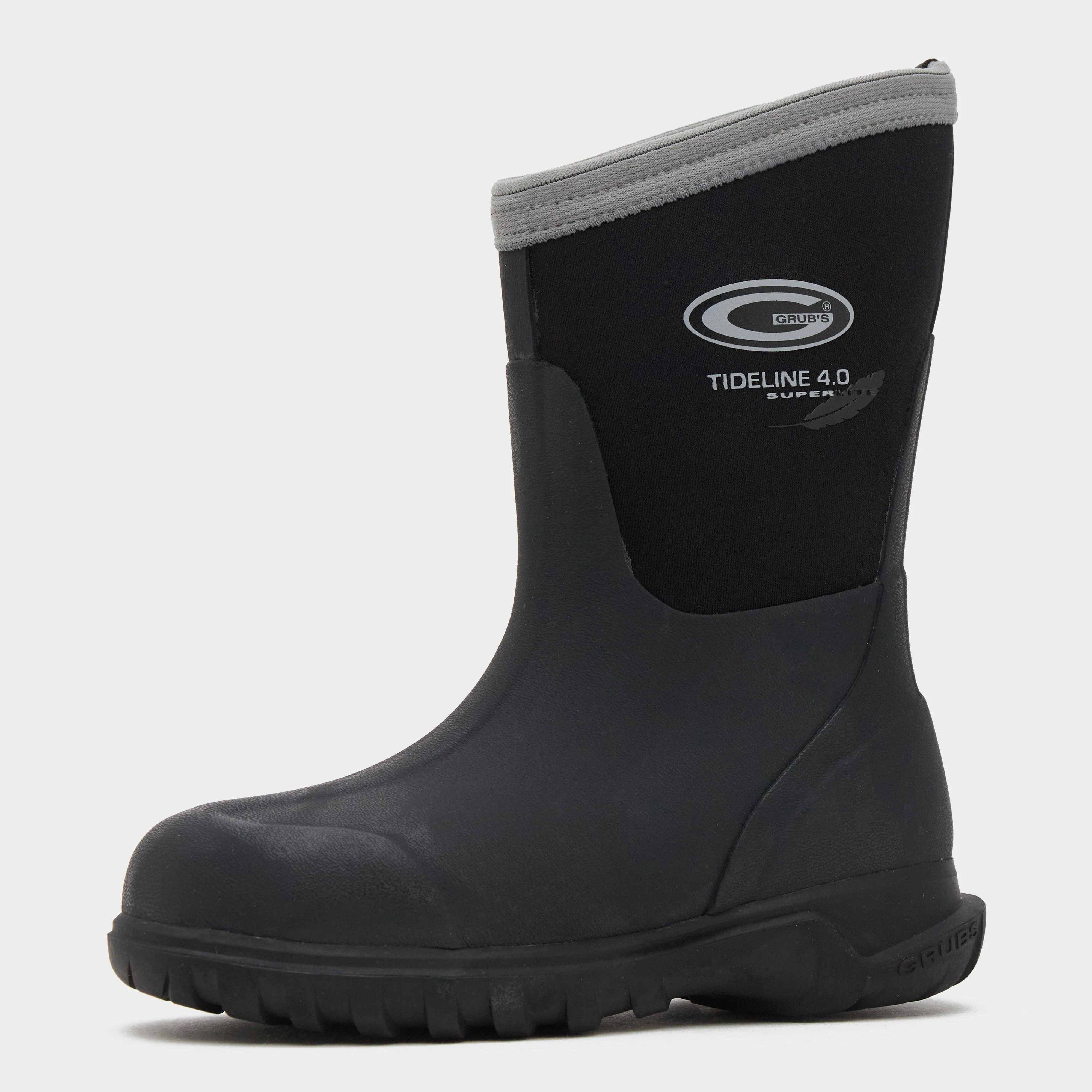 Kids Tideline Boots Black/Charcoal - Image 10
