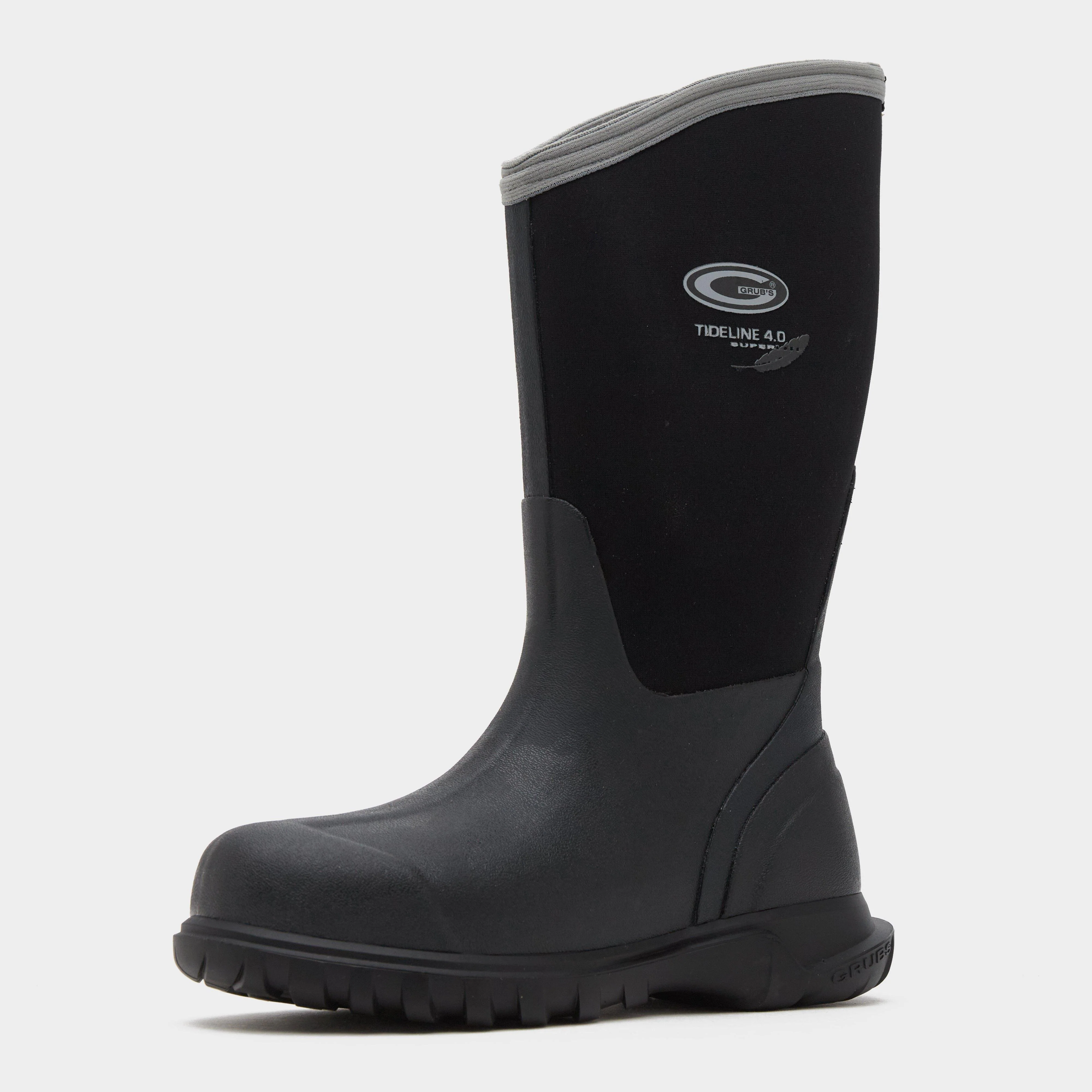 Kids Tideline Boots Black/Charcoal - Image 3