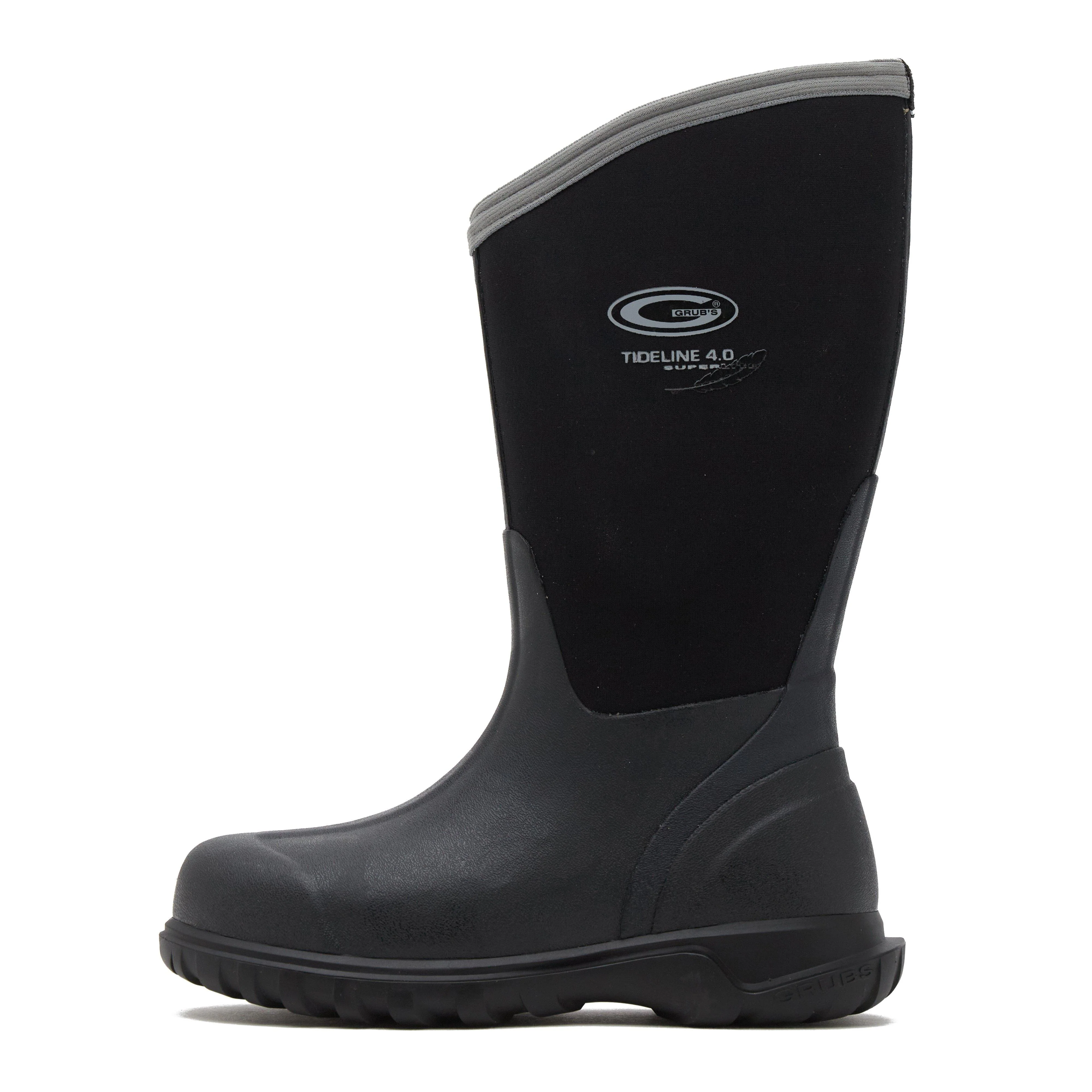 Kids Tideline Boots Black/Charcoal - Image 7