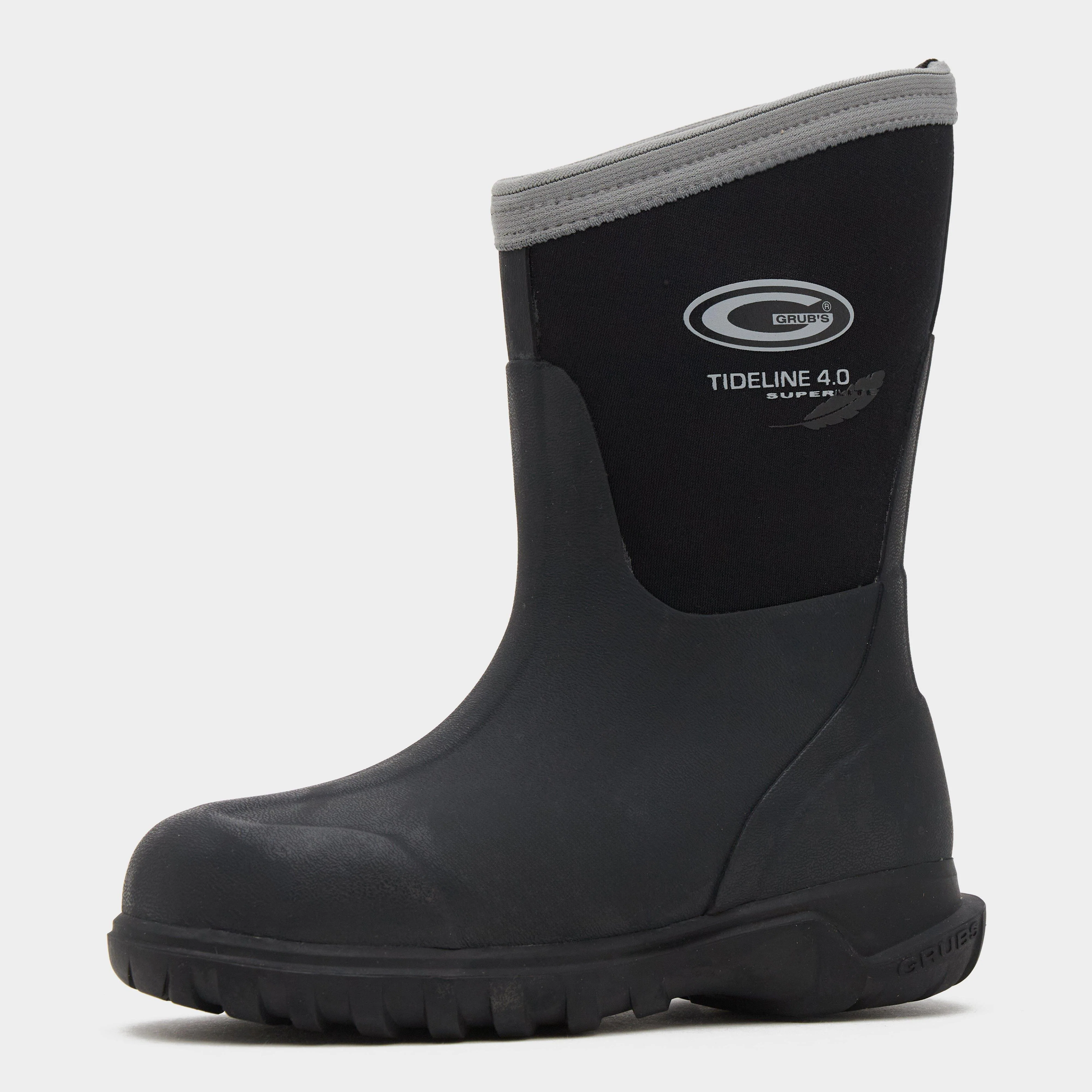 Kids Tideline Boots Black/Charcoal - Image 8