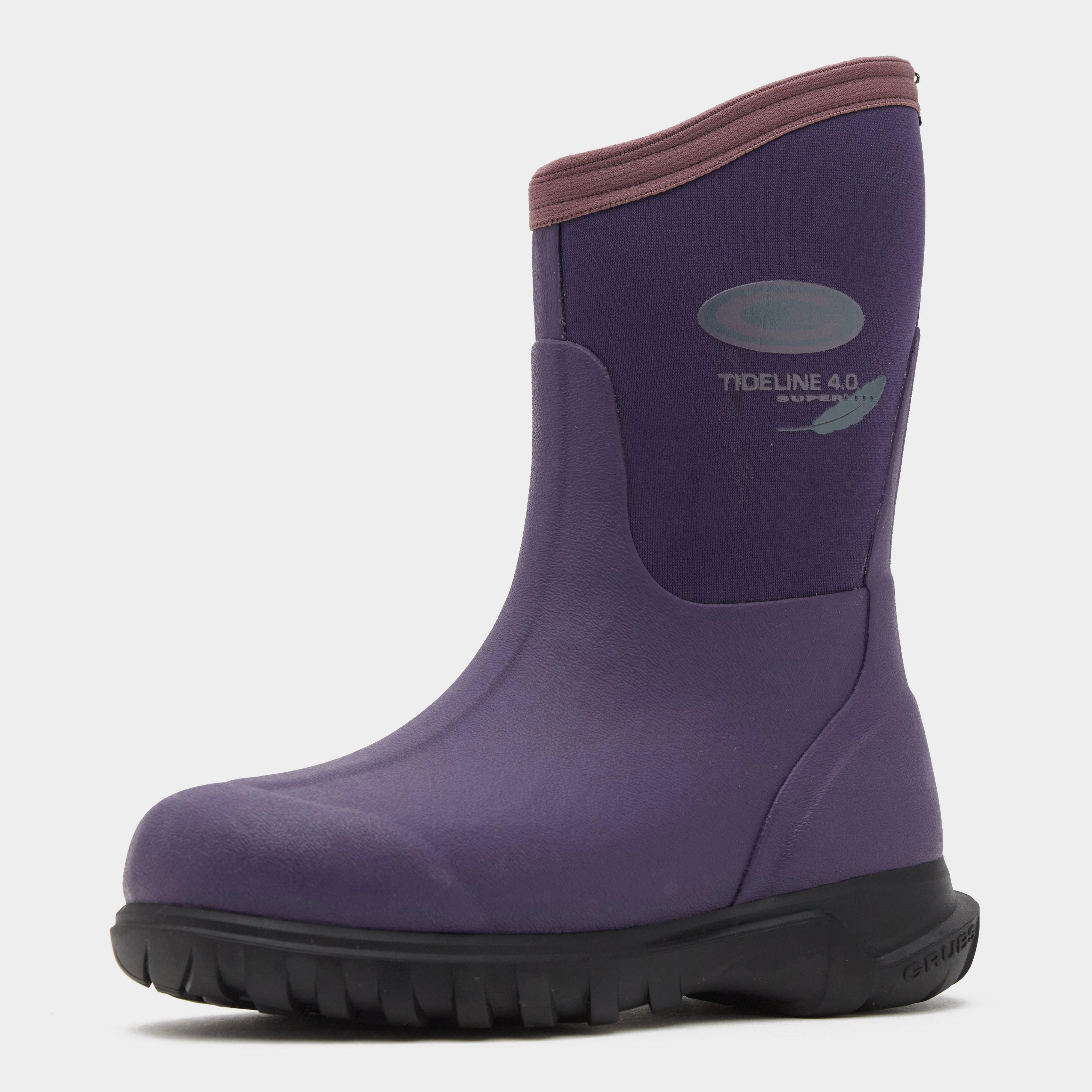 Kids Tideline Boots Plum - Image 10