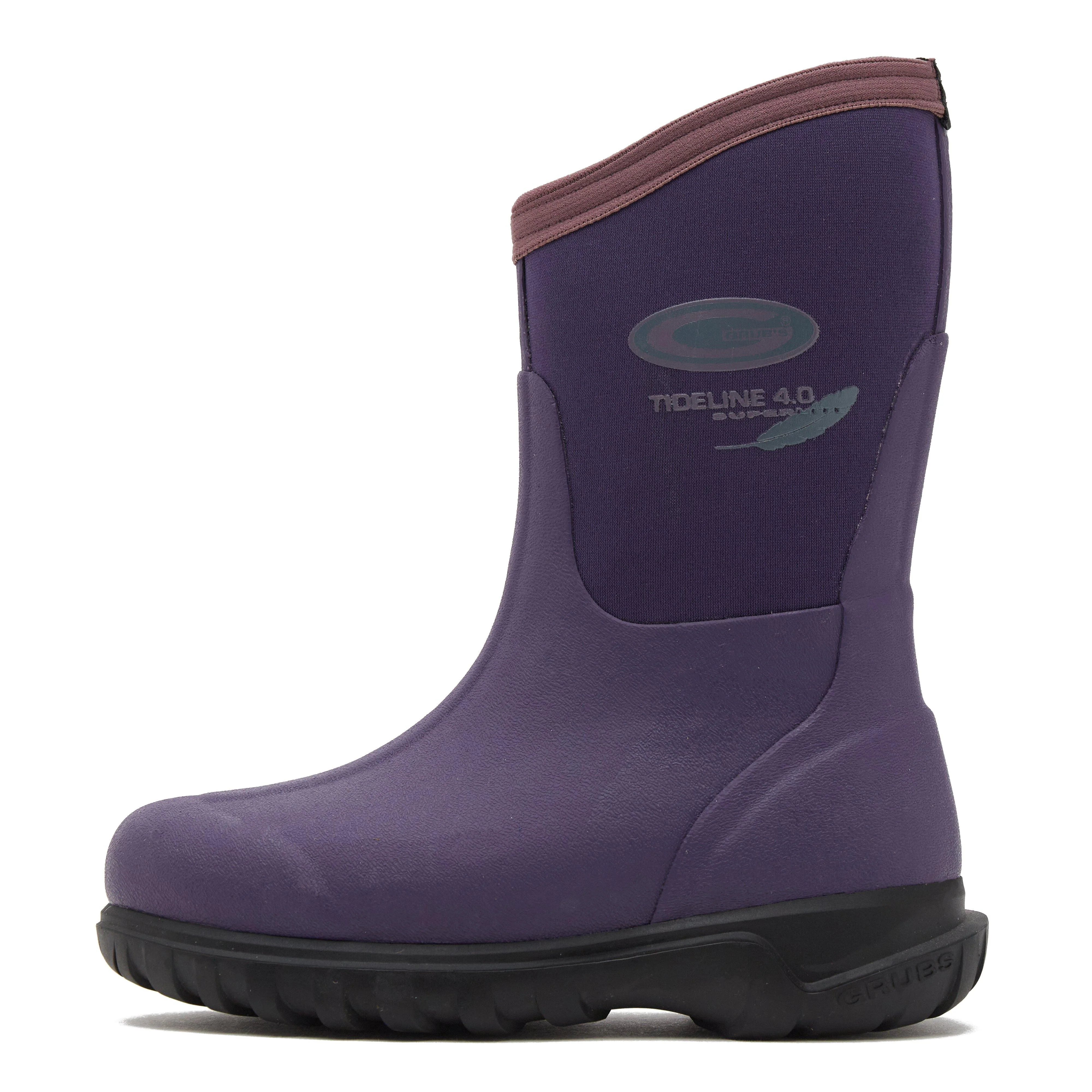 Kids Tideline Boots Plum - Image 14