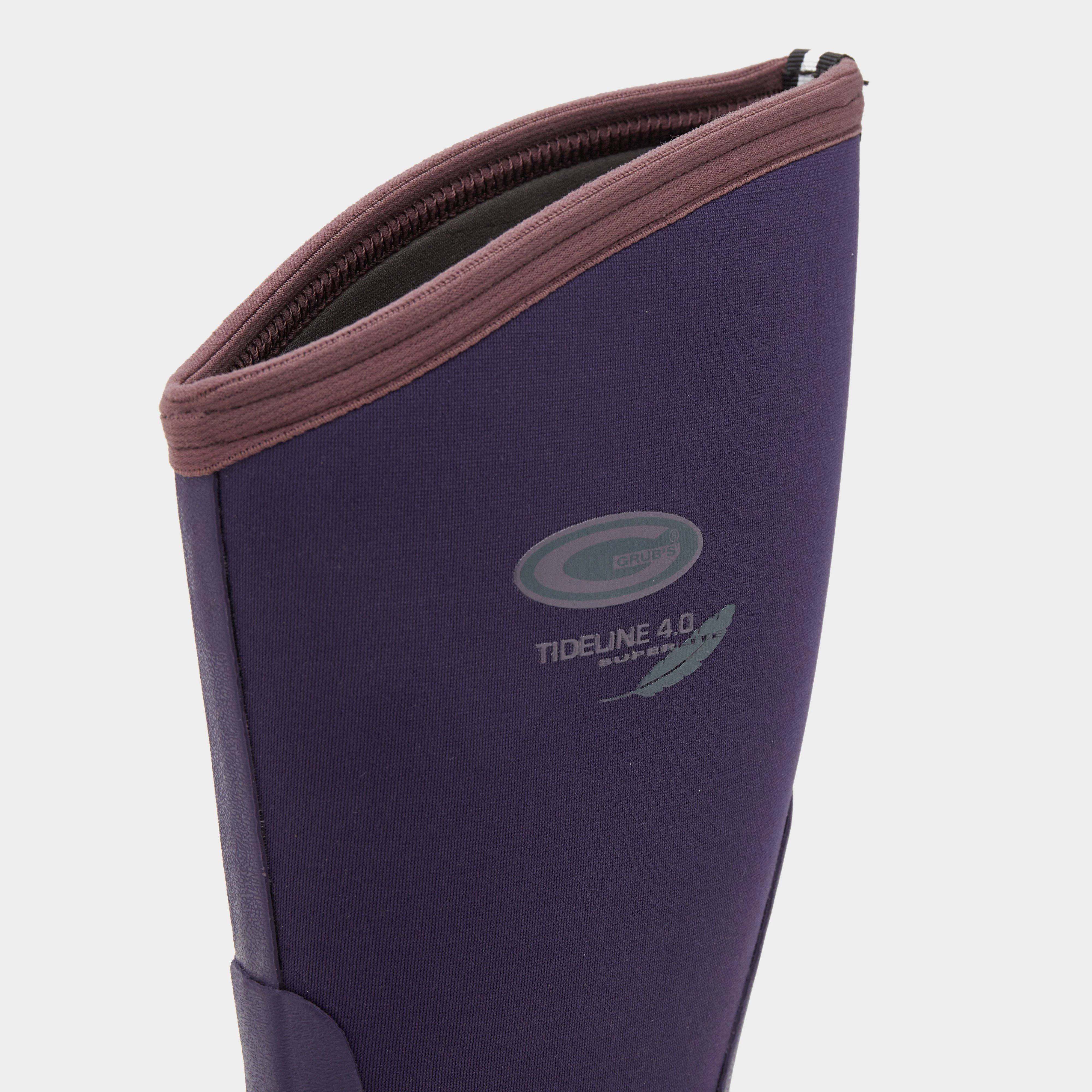 Kids Tideline Boots Plum - Image 5