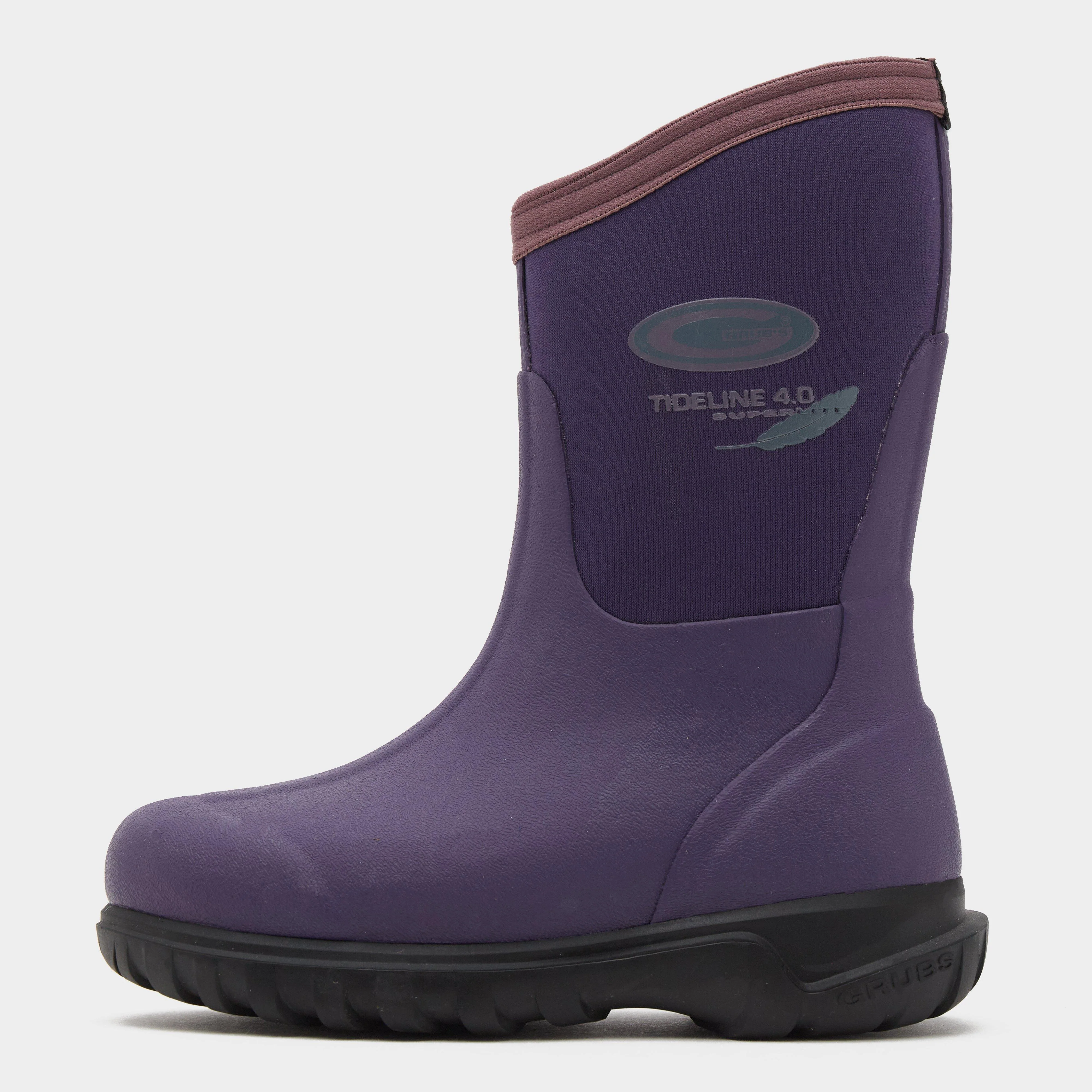 Kids Tideline Boots Plum - Image 8