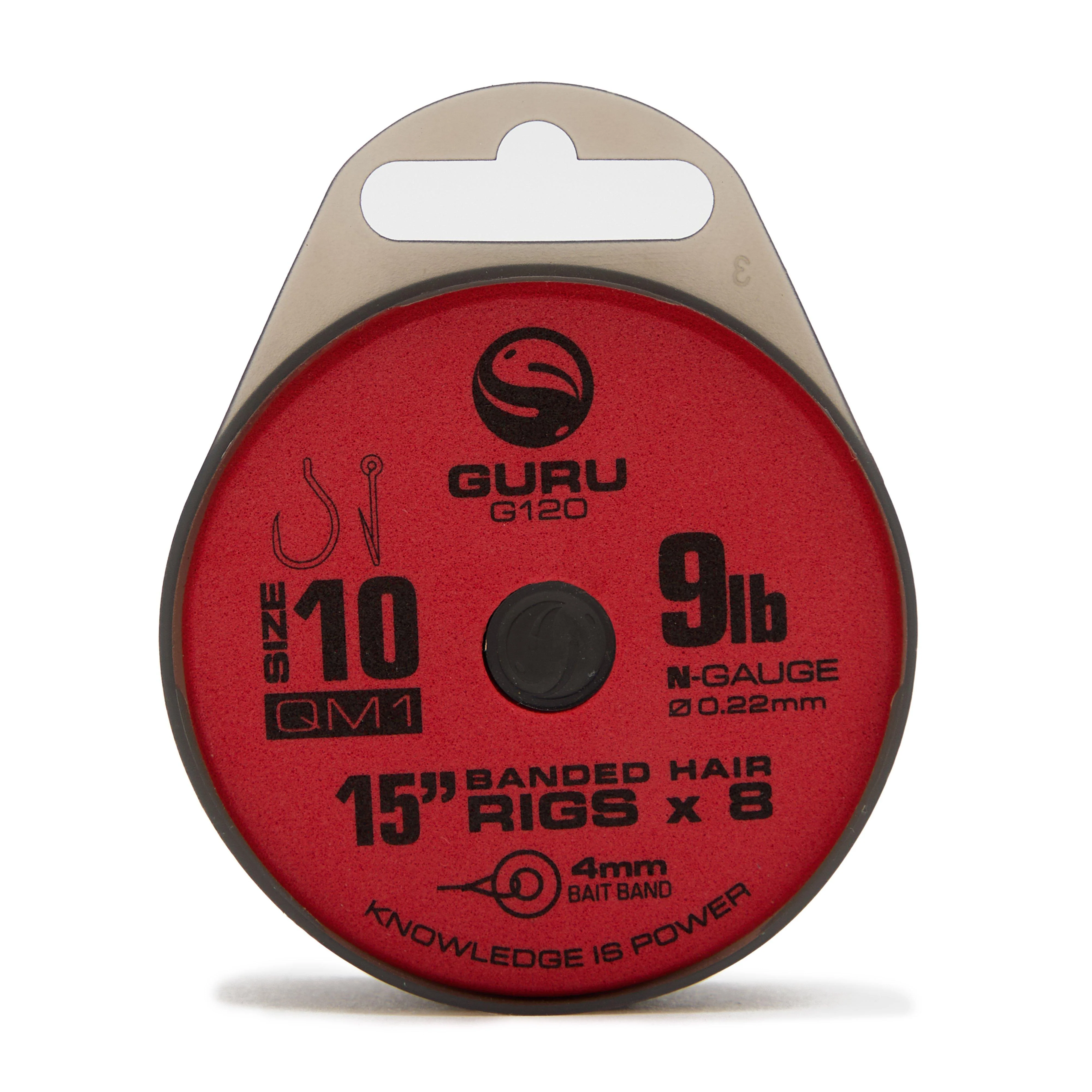 Guru QM1 Standard Hair Rig Size 10 - Image 6